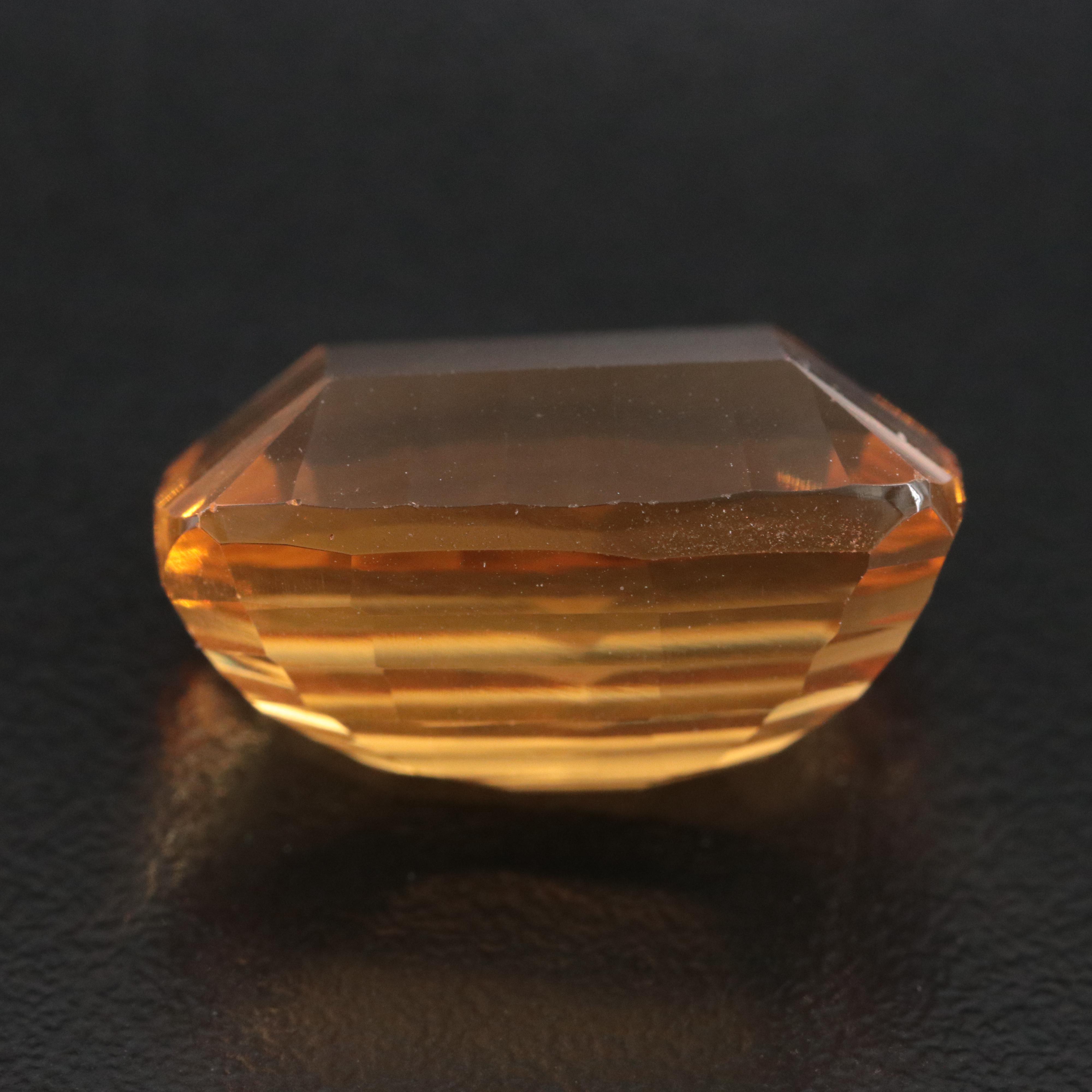 Loose 25.94 CT Citrine