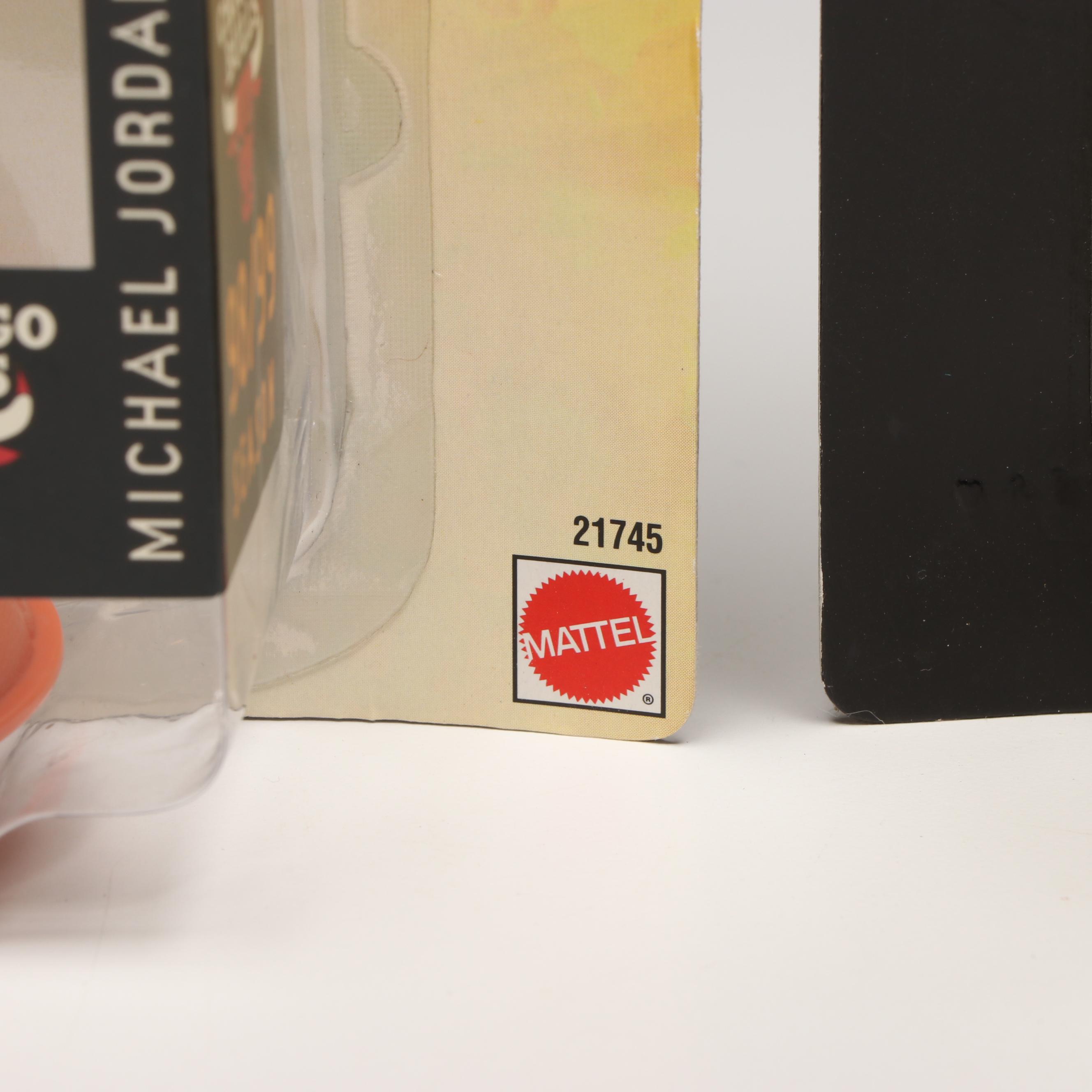 Kenner and Mattel Michael Jordan Figures and Trading Card