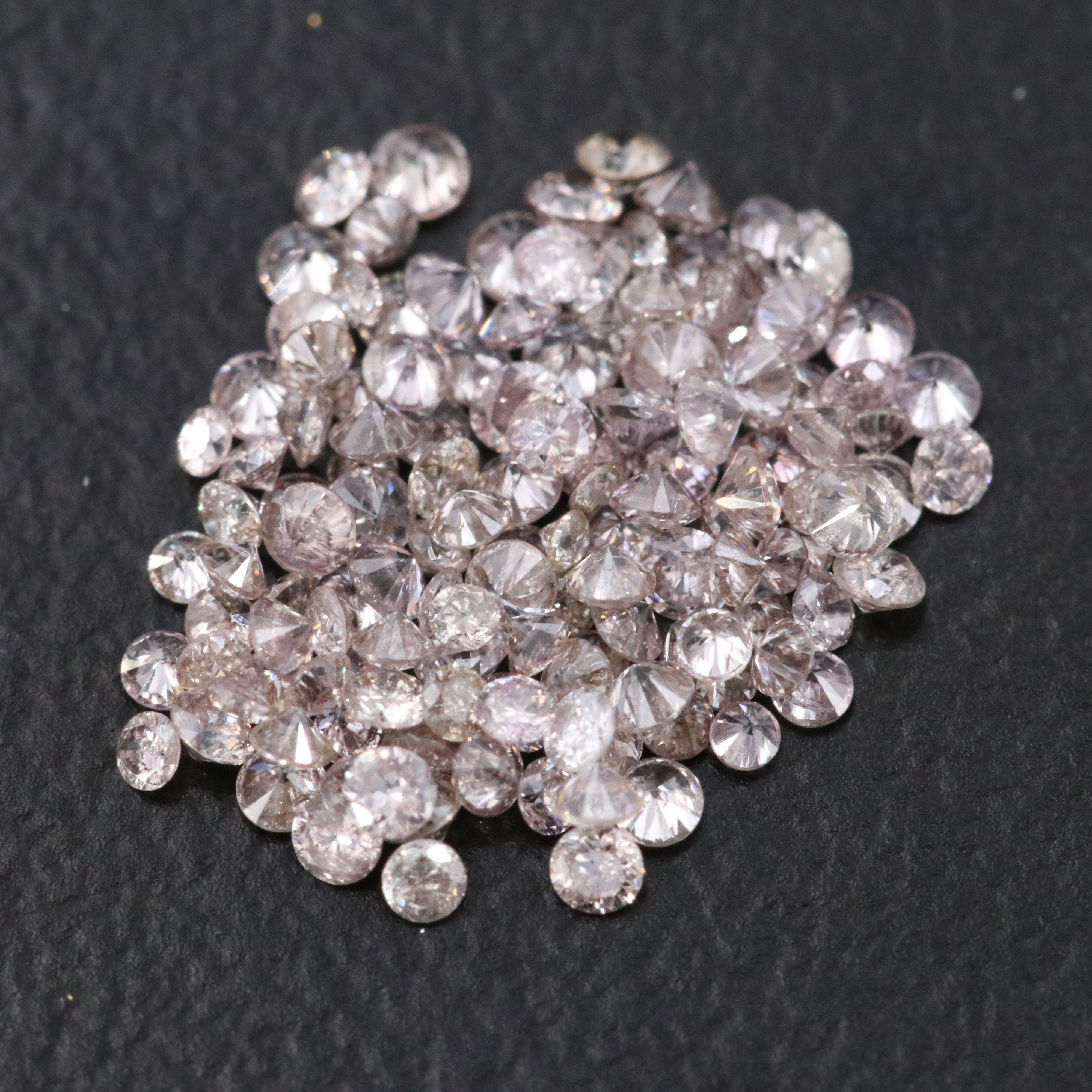 Loose 1.00 CTW Fancy Pink Diamonds