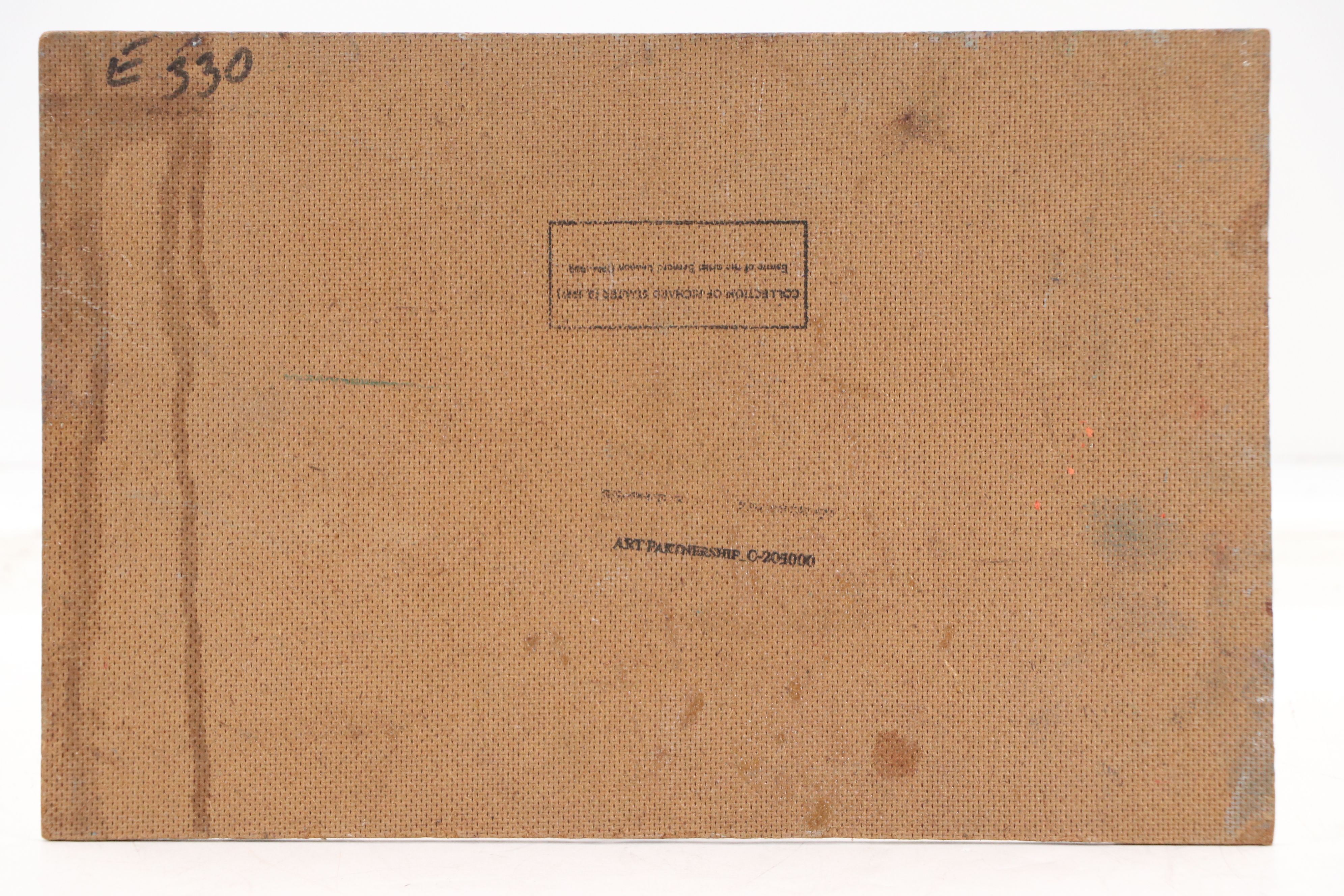 Bernard Lennon Oil Painting of Coastal Cliffs Landscape