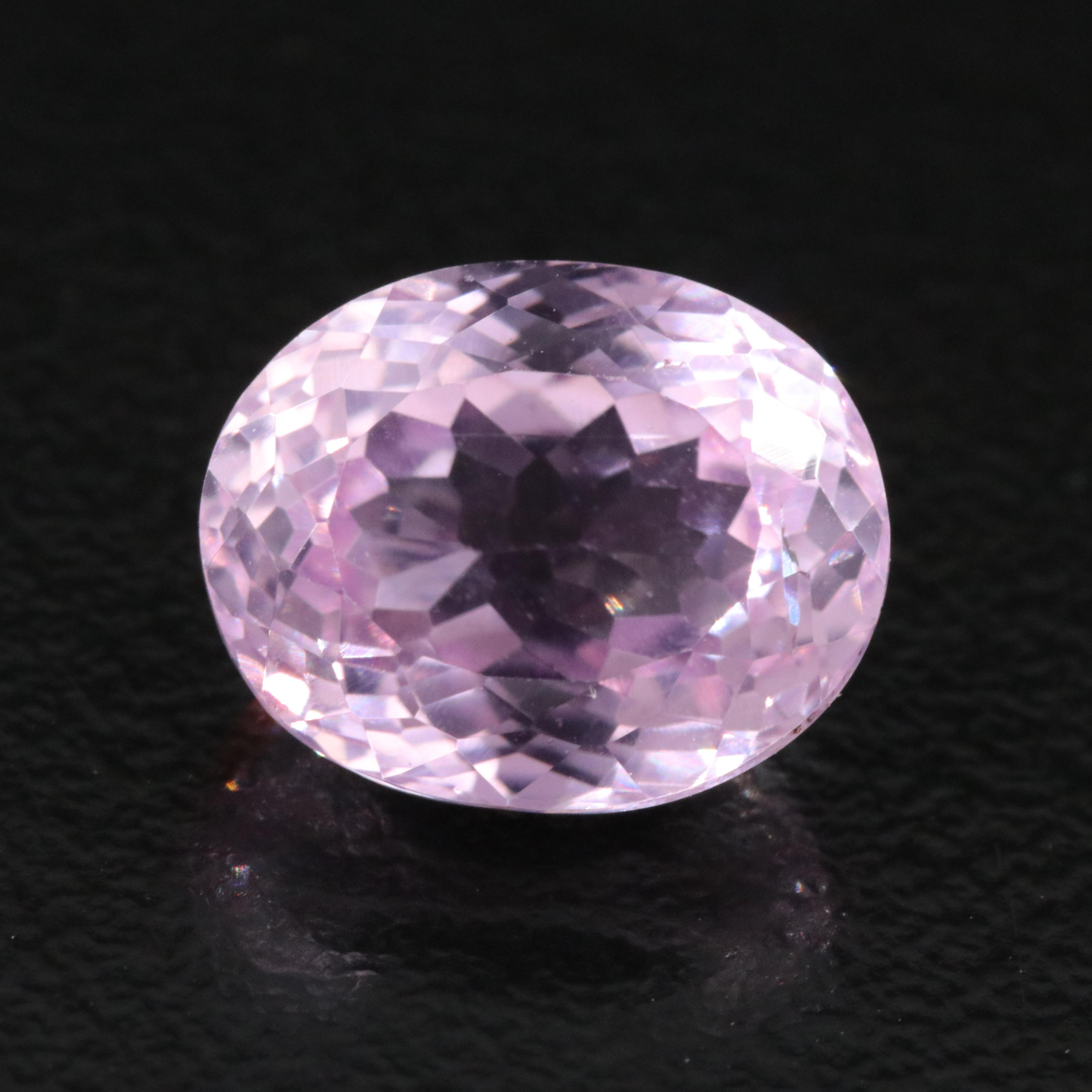 Loose 4.87 CT Kunzite with IGI Report