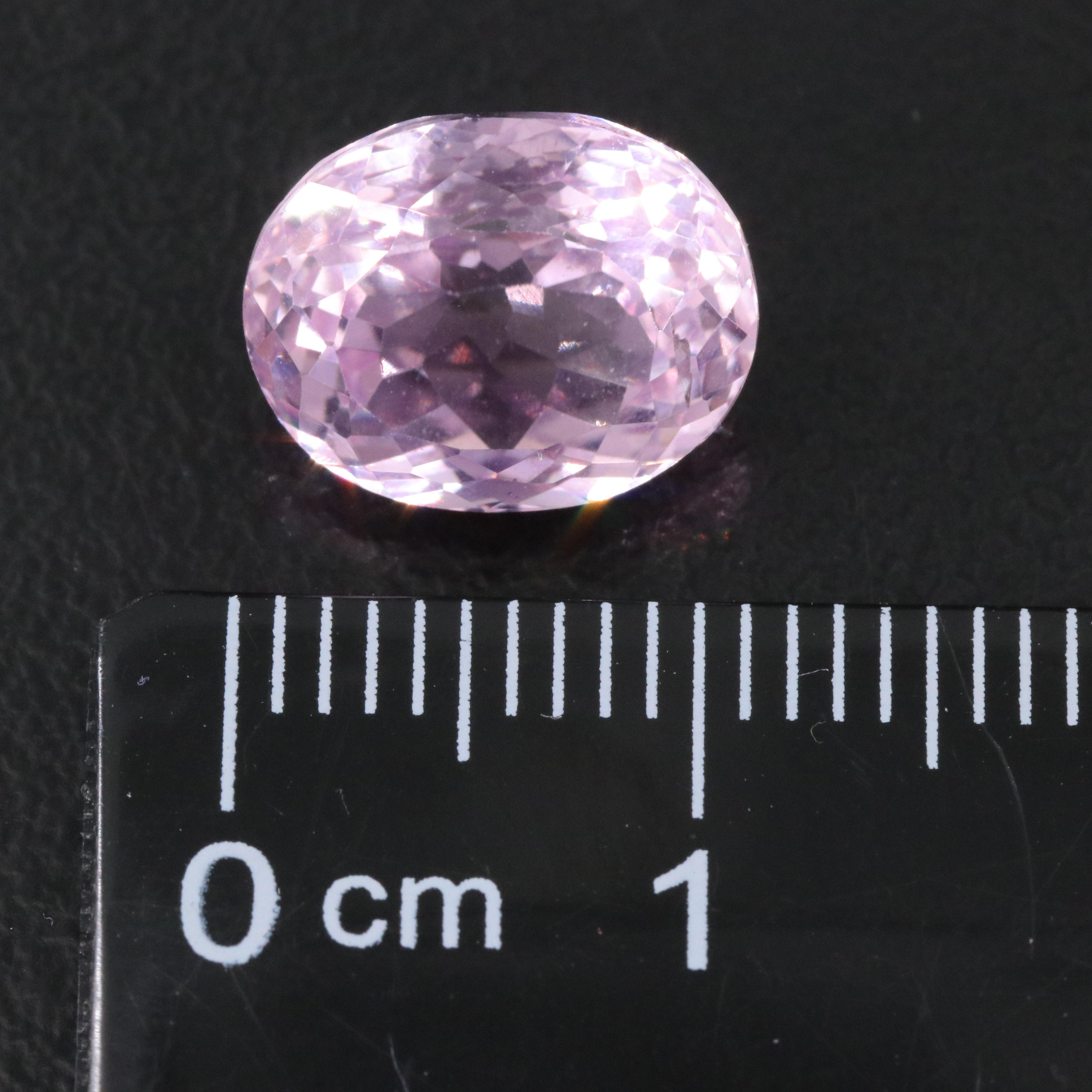Loose 4.87 CT Kunzite with IGI Report