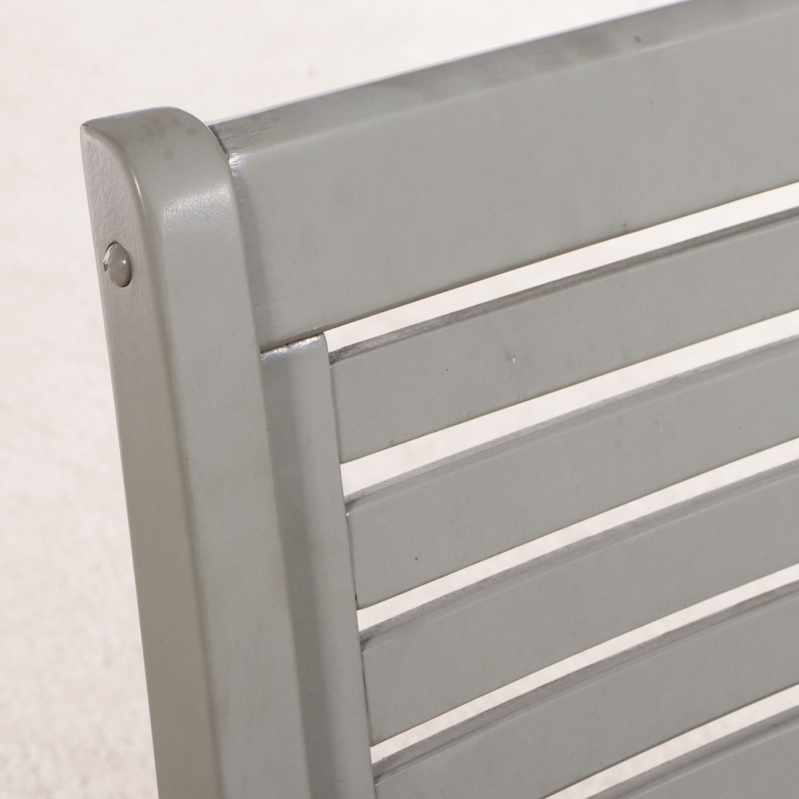 Contemporary Painted Wood Patio Rocking Chair