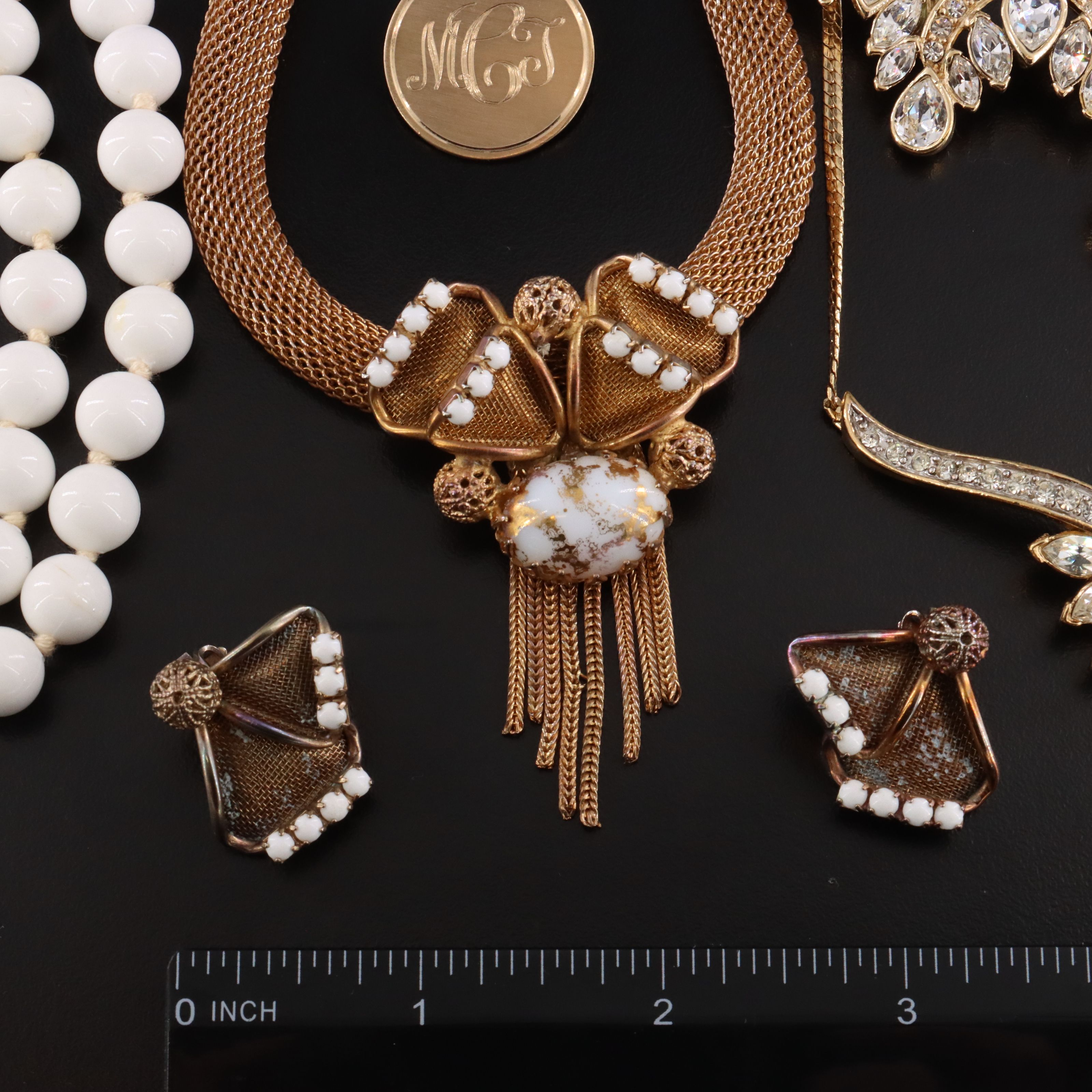 Vintage Jewelry Collection Featuring Trifari and Hobé