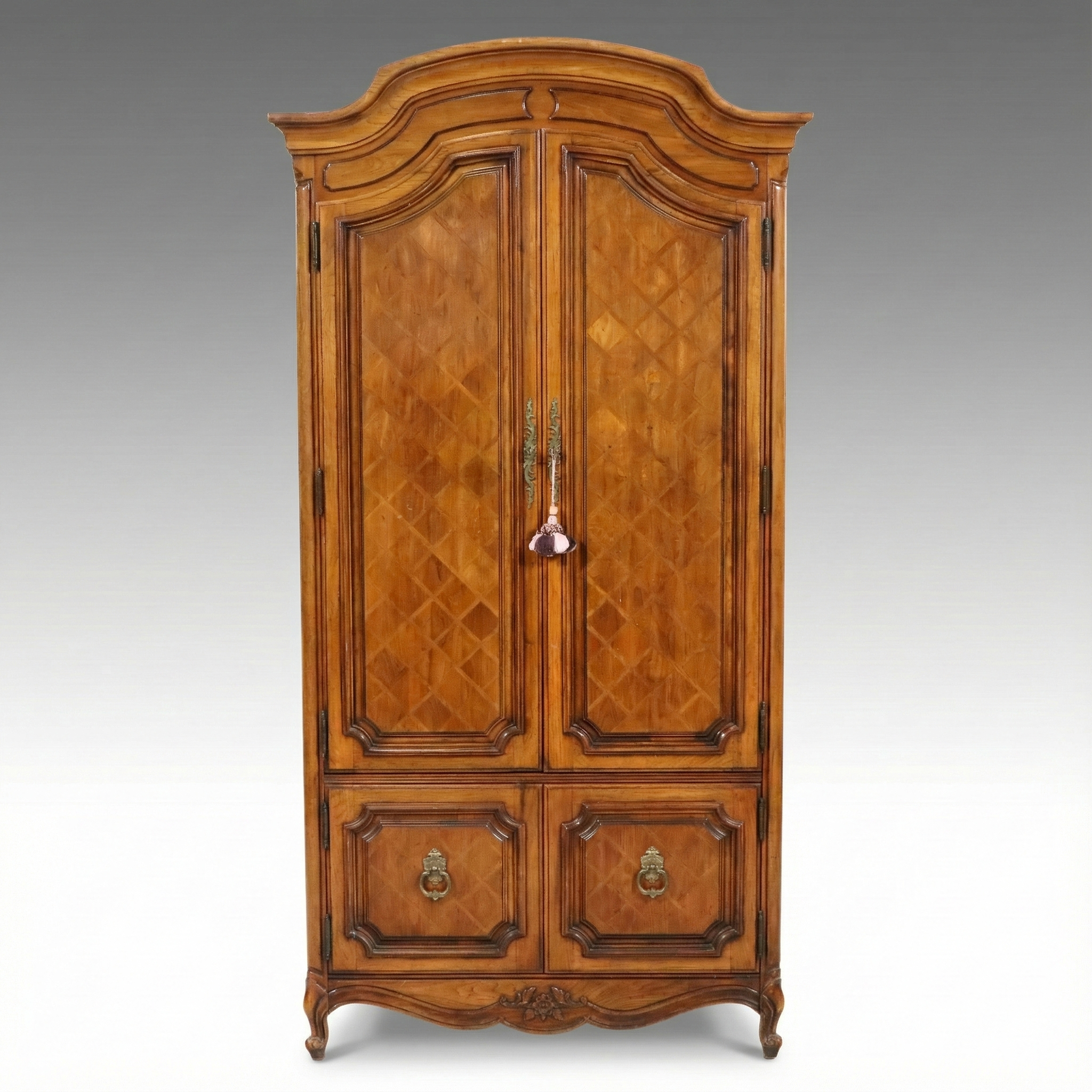 Thomasville French Provincial Style Wooden Armoire