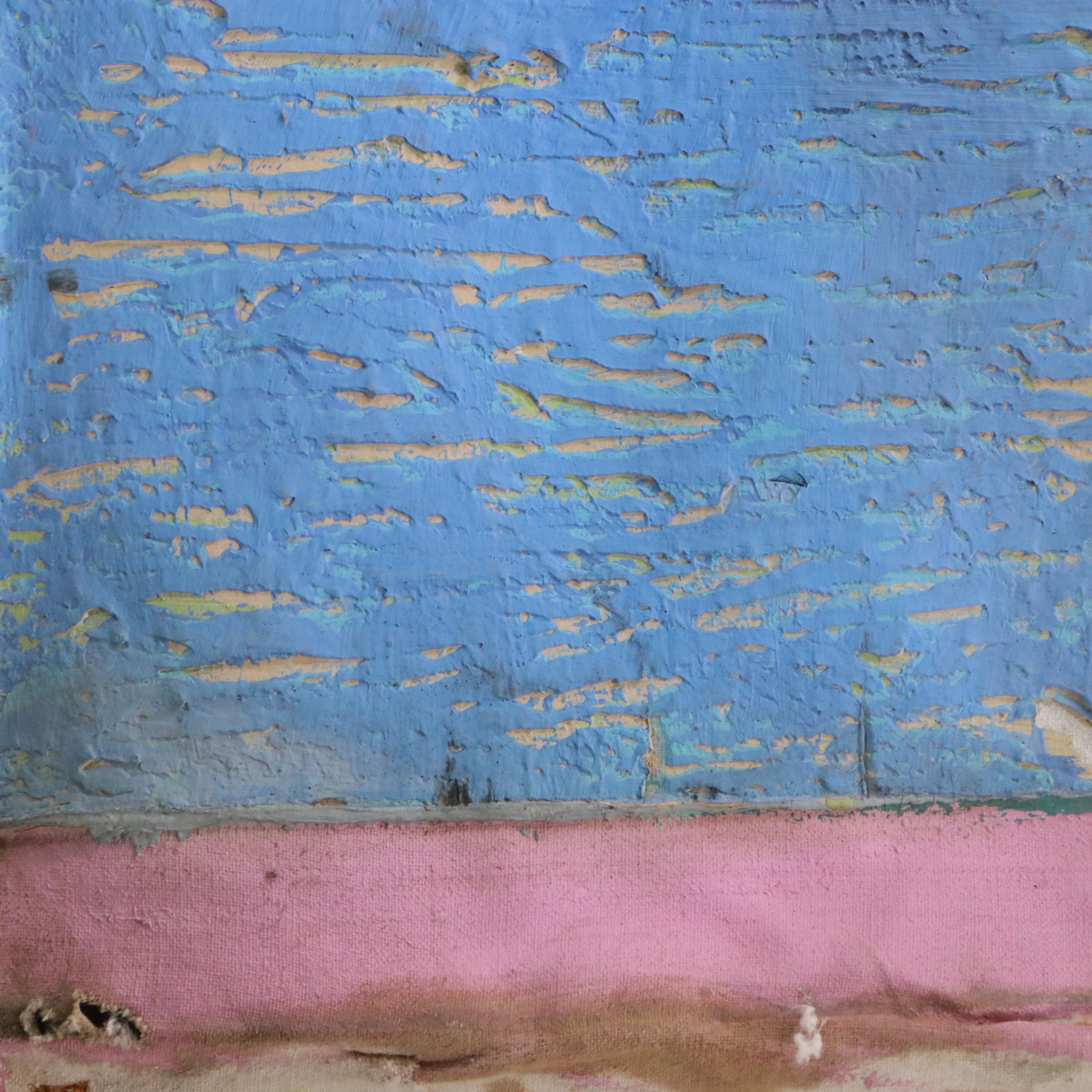 Howard Storm Monumental Acrylic Painting of Cardboard Box, Late 20th Century