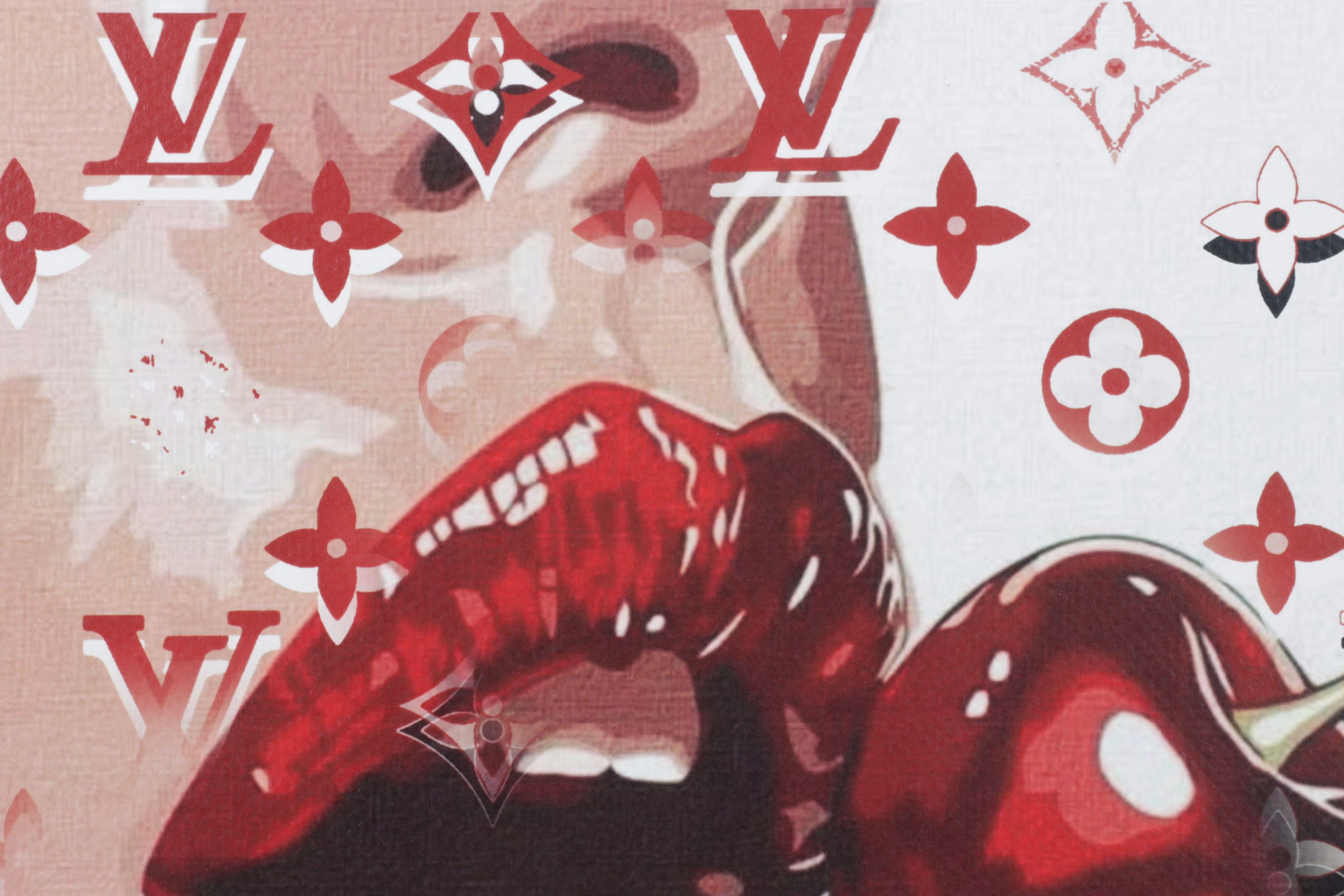 Death NYC Graphic Digital Print Homage to Louis Vuitton, 2025