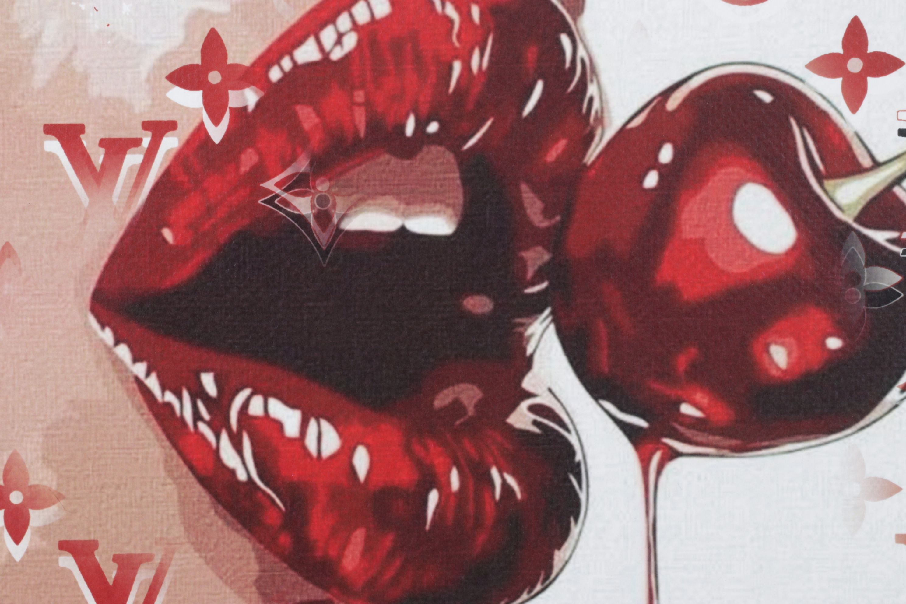 Death NYC Graphic Digital Print Homage to Louis Vuitton, 2025