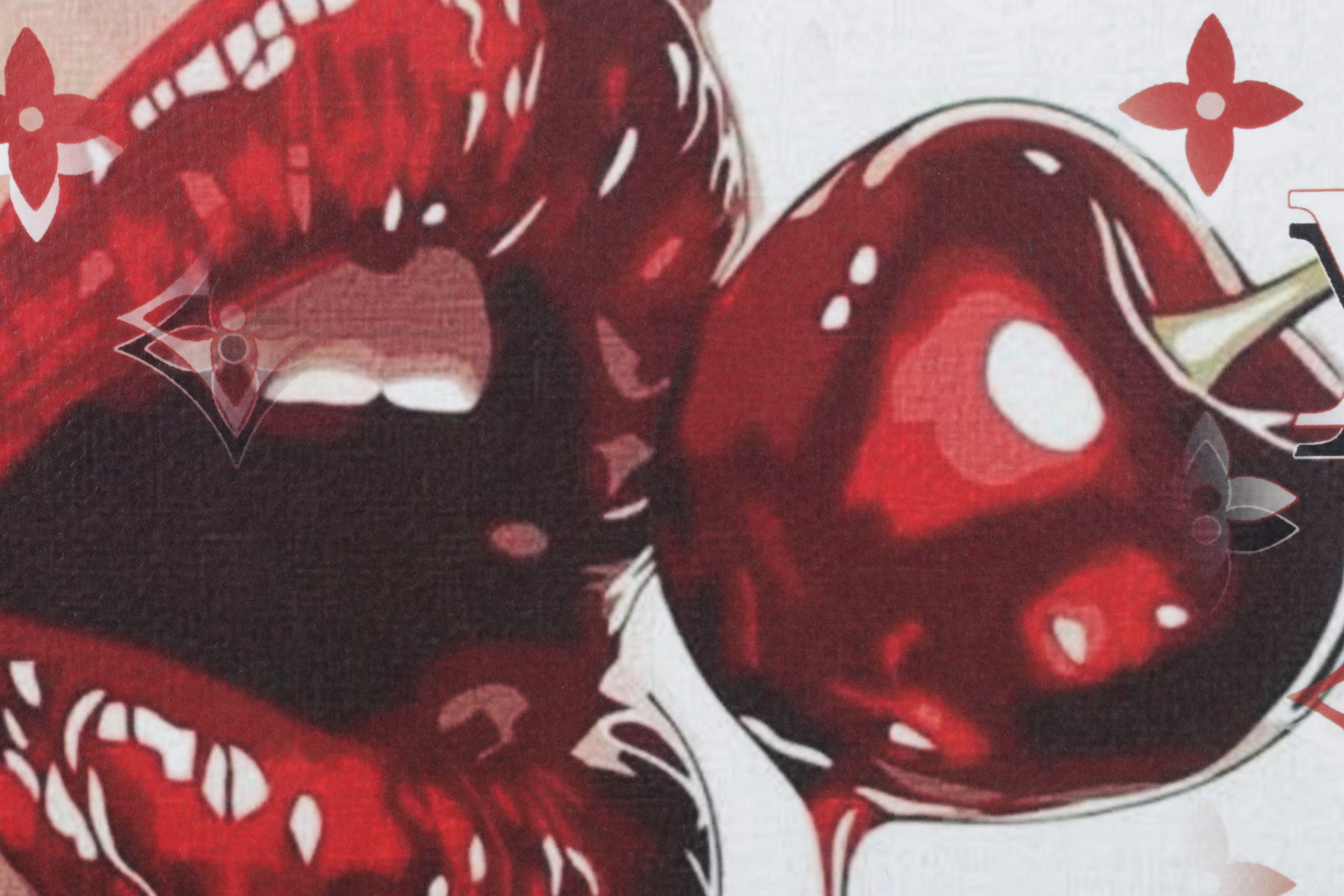 Death NYC Graphic Digital Print Homage to Louis Vuitton, 2025