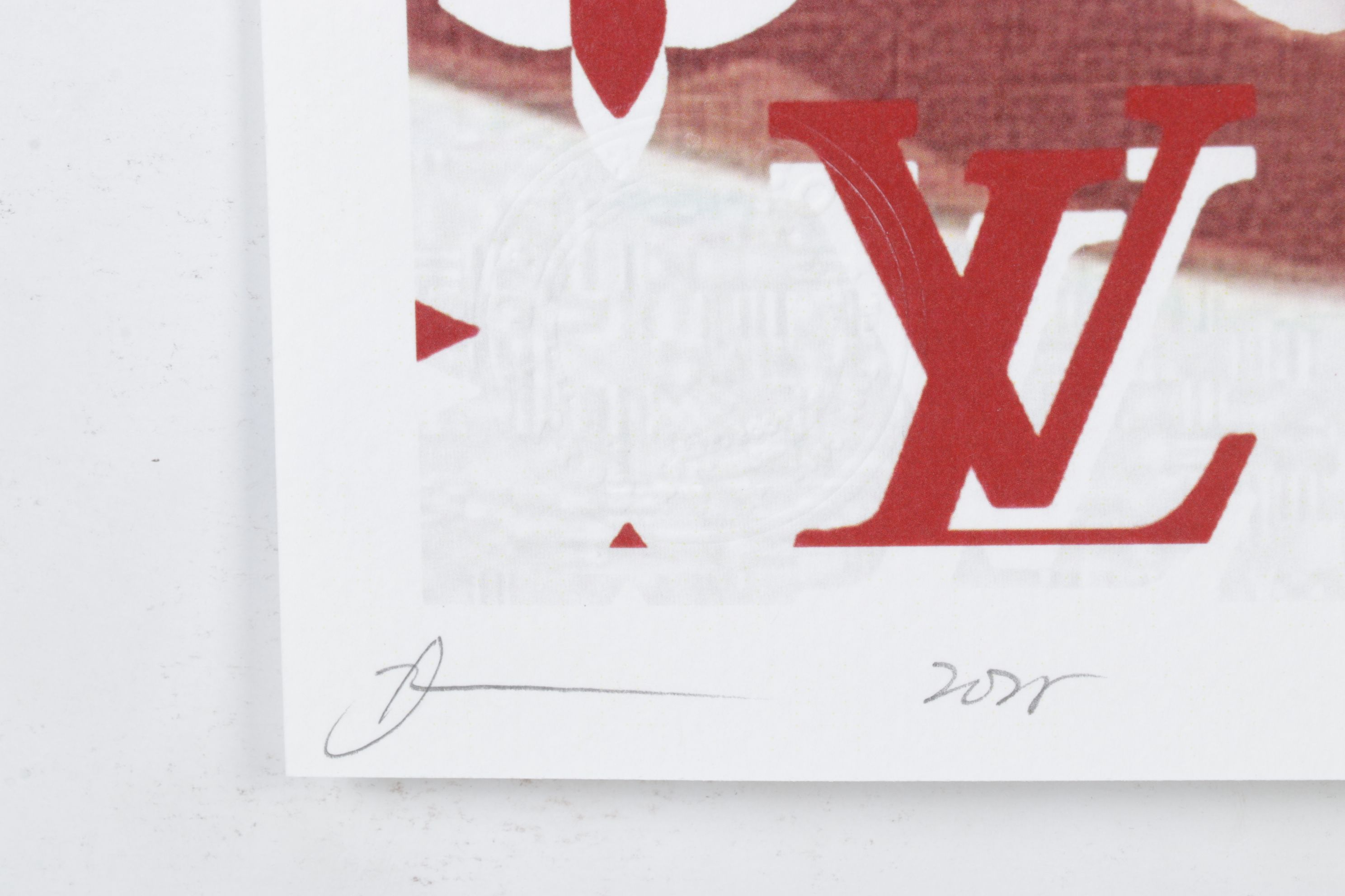 Death NYC Graphic Digital Print Homage to Louis Vuitton, 2025