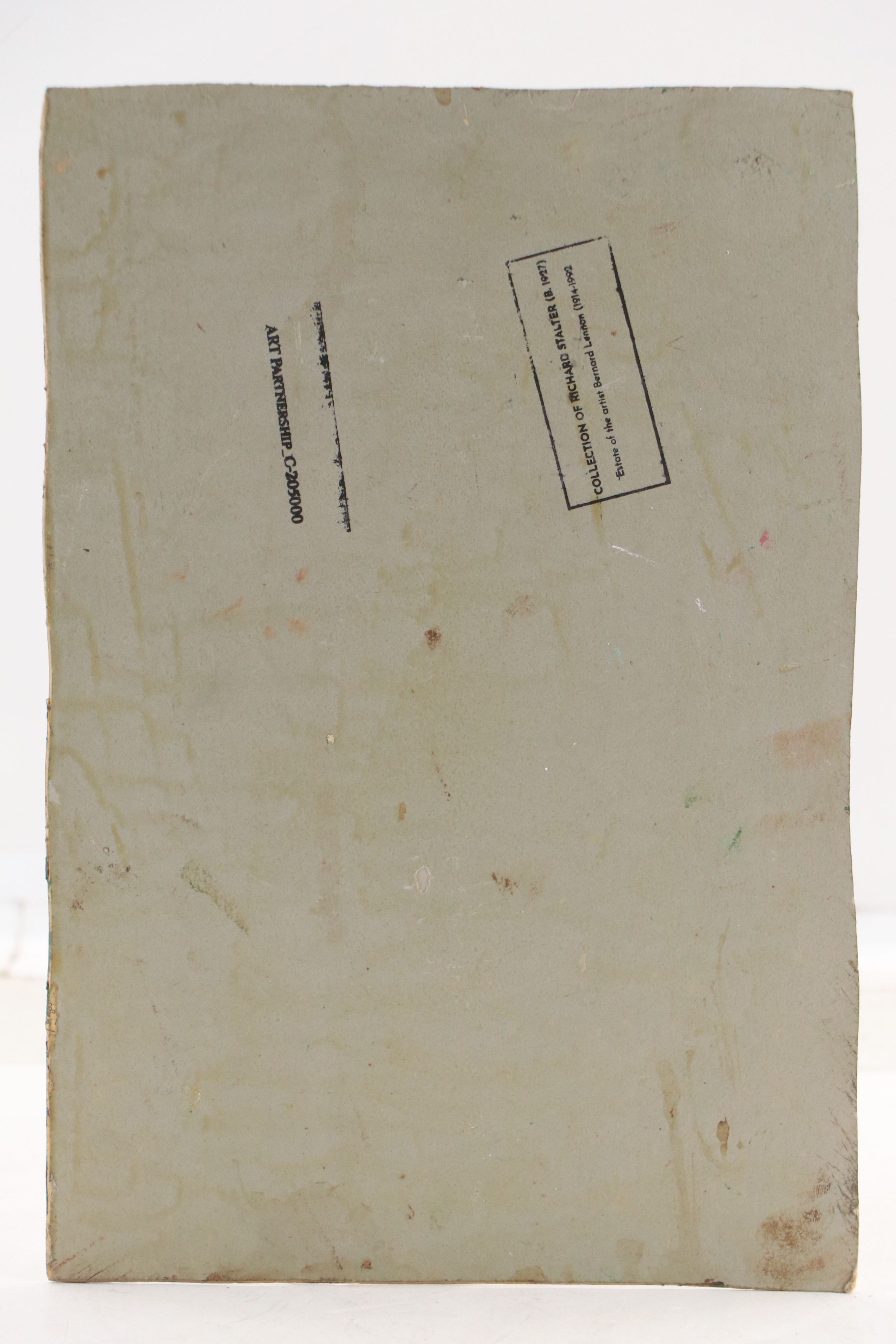 Bernard Lennon Floral Oil Painting of Lily