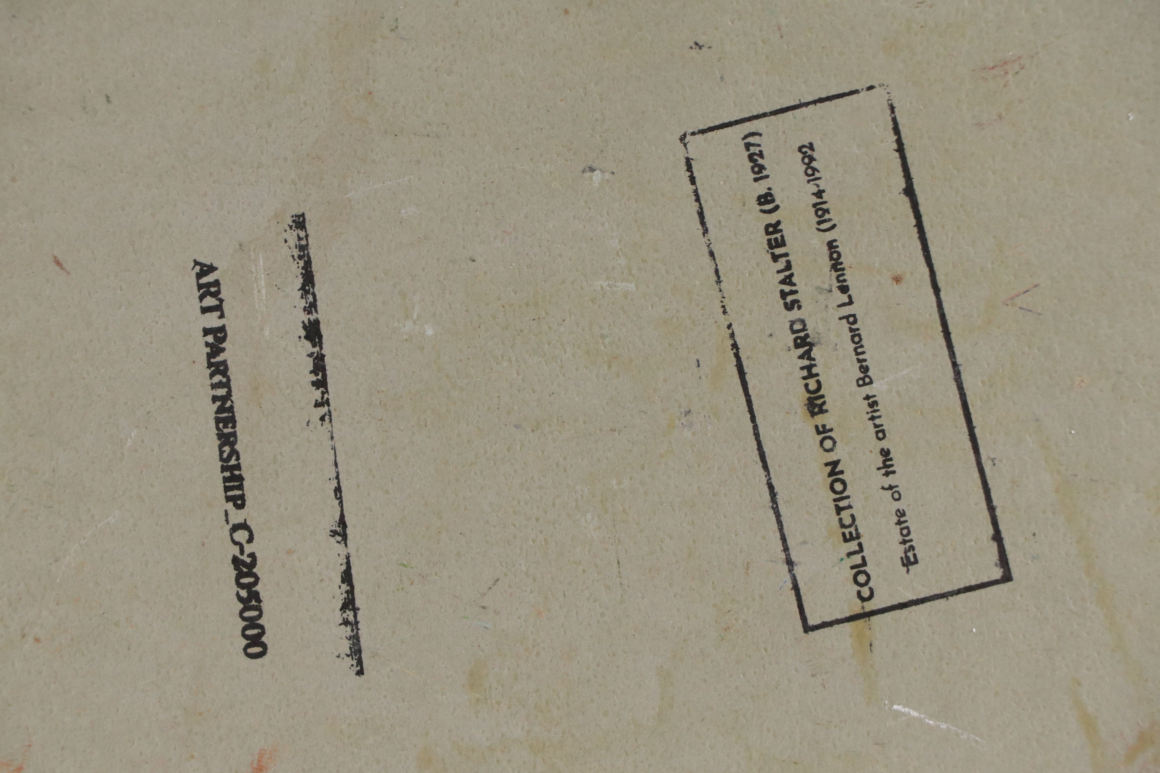 Bernard Lennon Floral Oil Painting of Lily