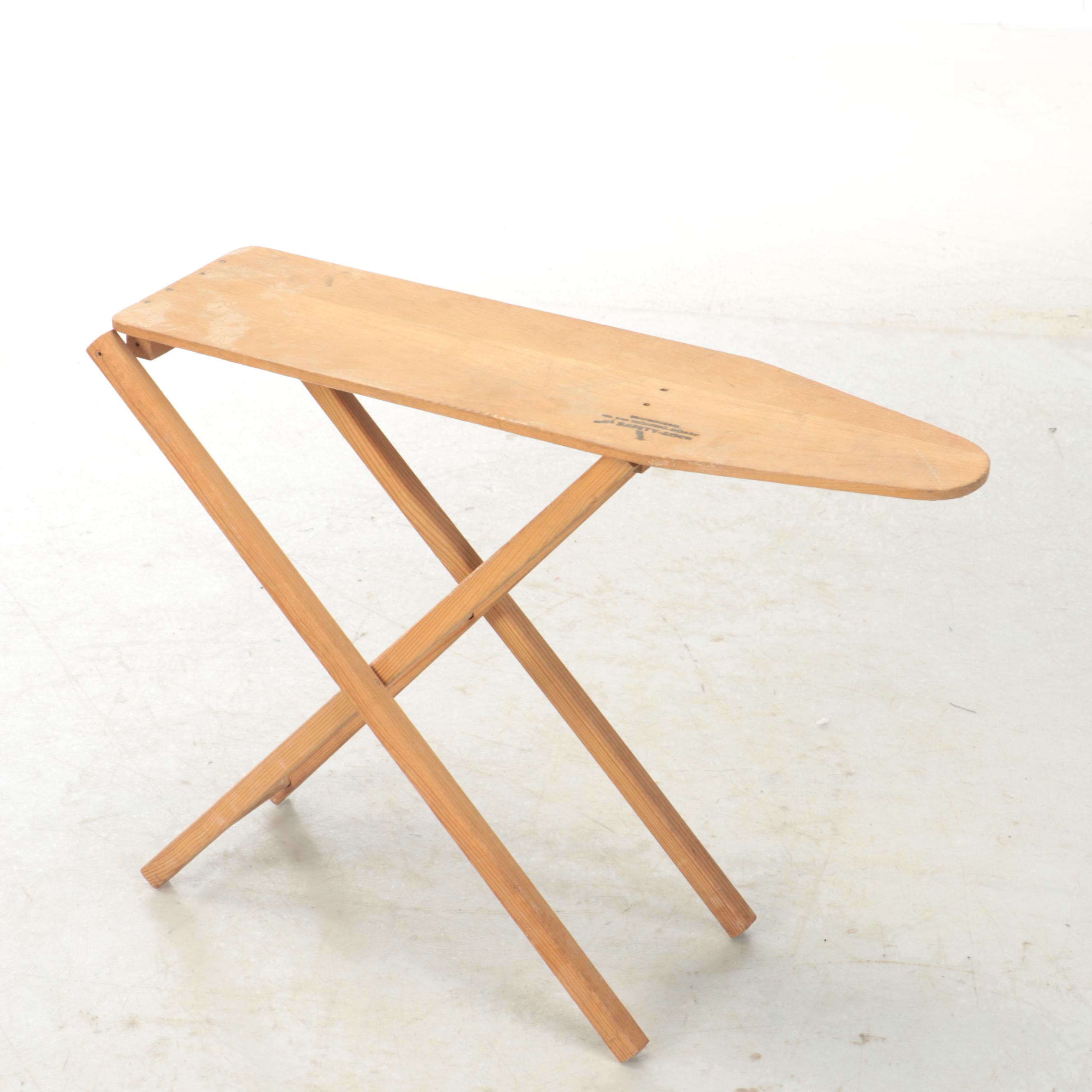 Transogram Children's Ironing Board with Double Doll Swing, Mid-20th Century