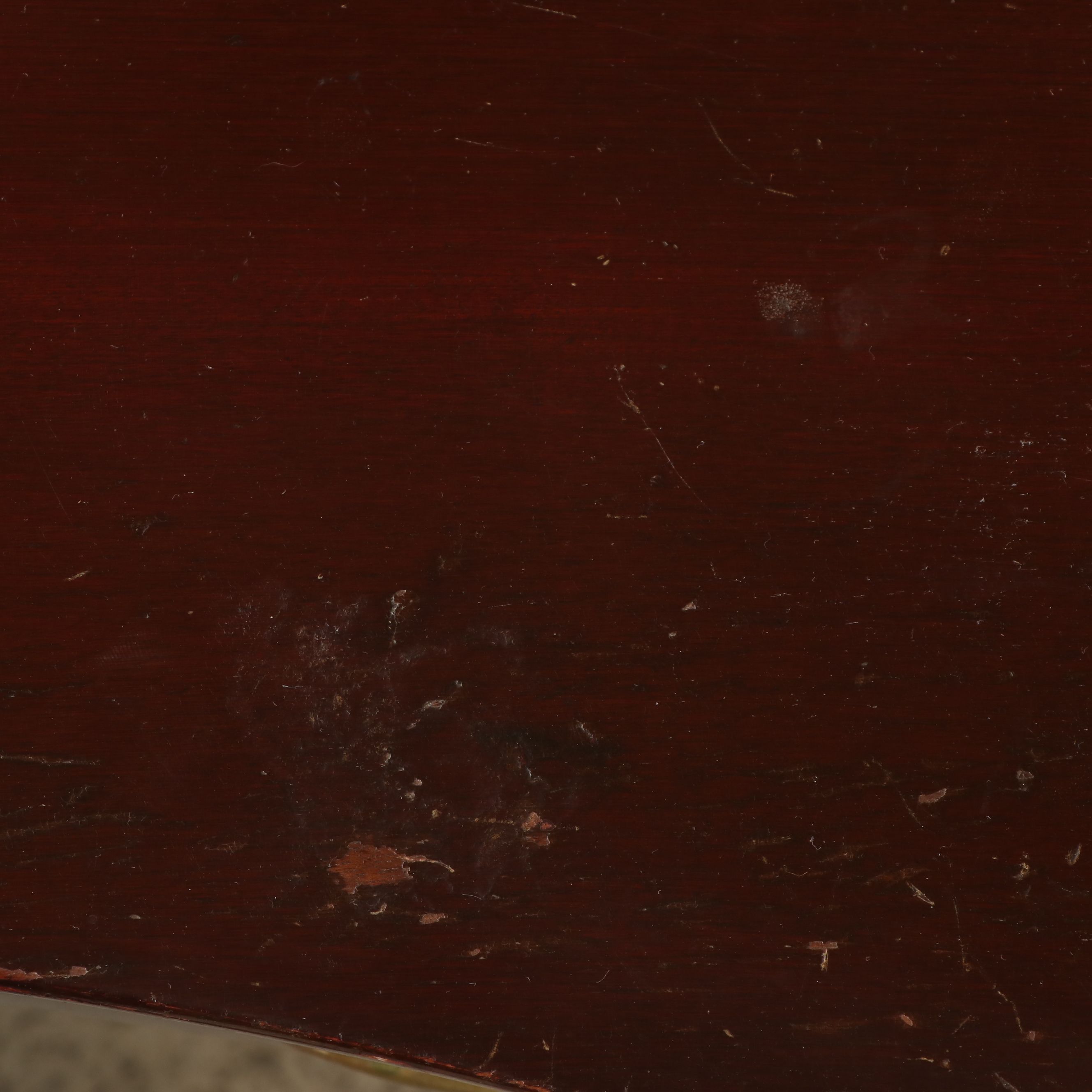 Georgian Style Mahogany Vanity Table with Mirror, Early 20th Century