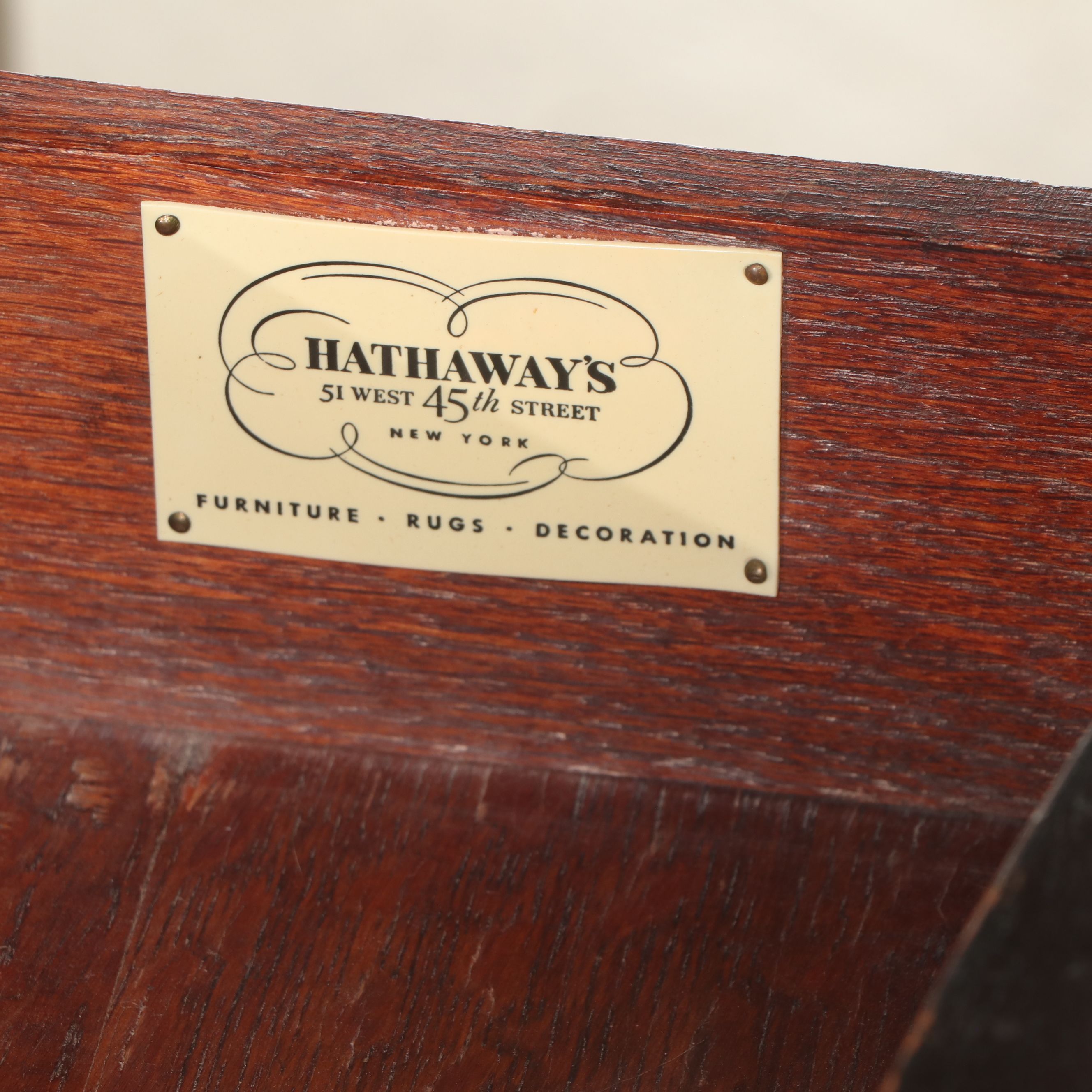 Georgian Style Mahogany Vanity Table with Mirror, Early 20th Century