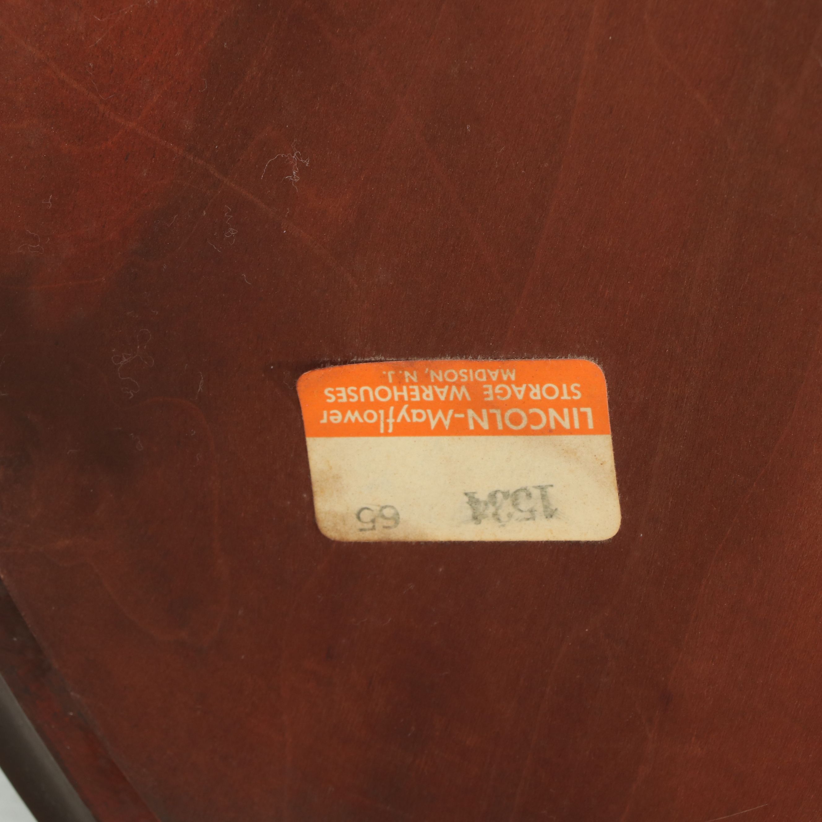 Georgian Style Mahogany Vanity Table with Mirror, Early 20th Century