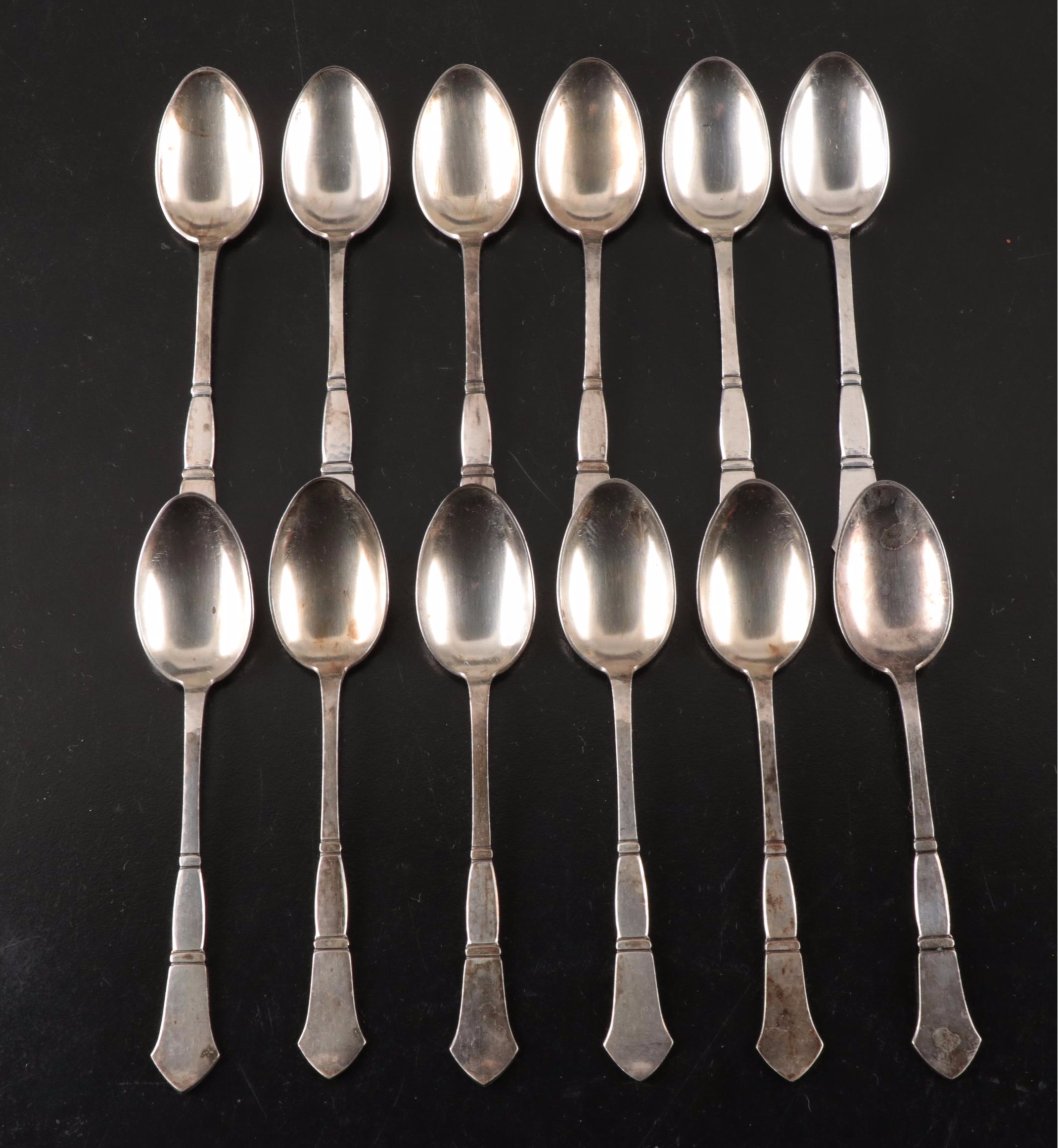 Sterling Silver Virgin Islands Spoon with More Demitasse and Souvenir Spoons