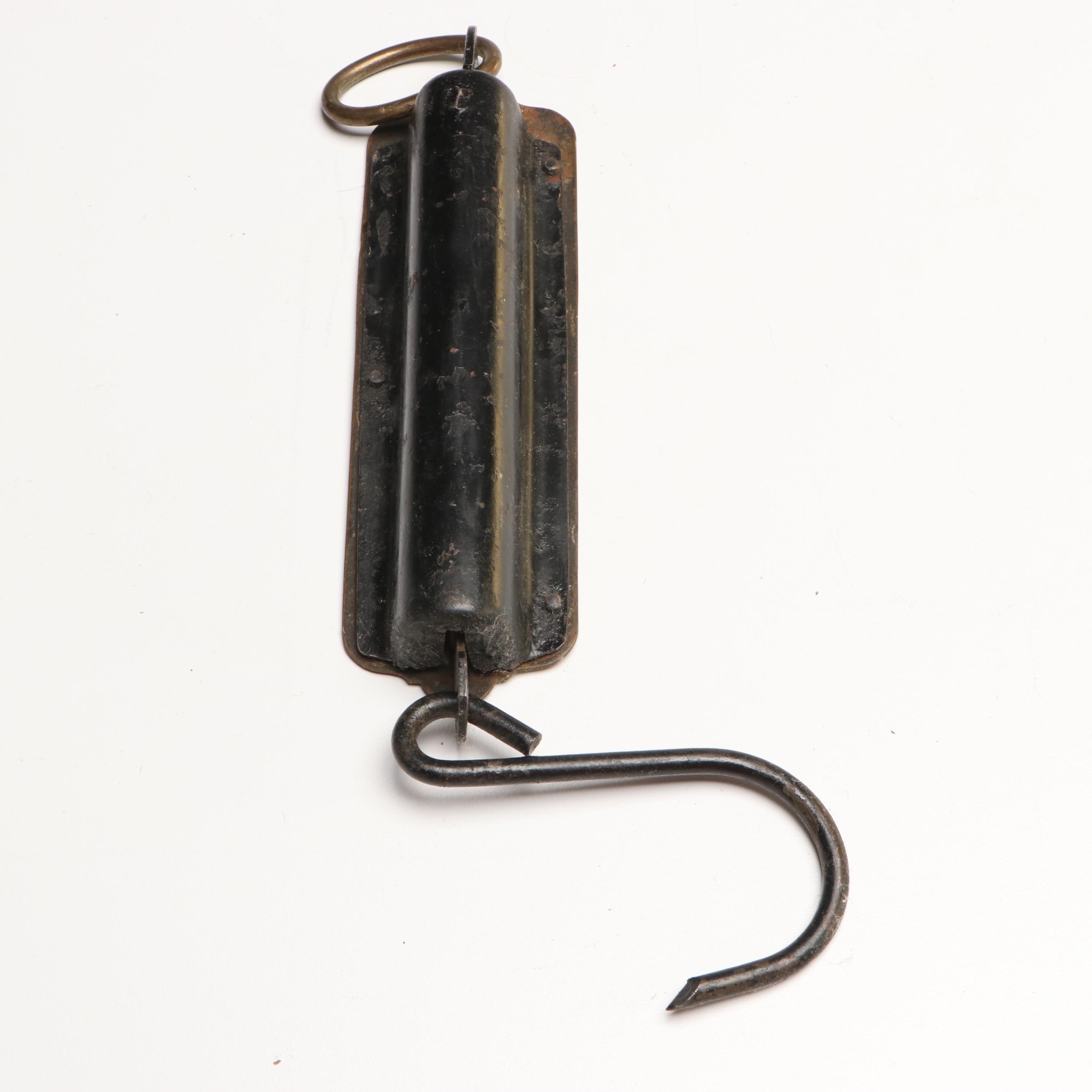 Chatillon Hanging Brass and Iron Scales