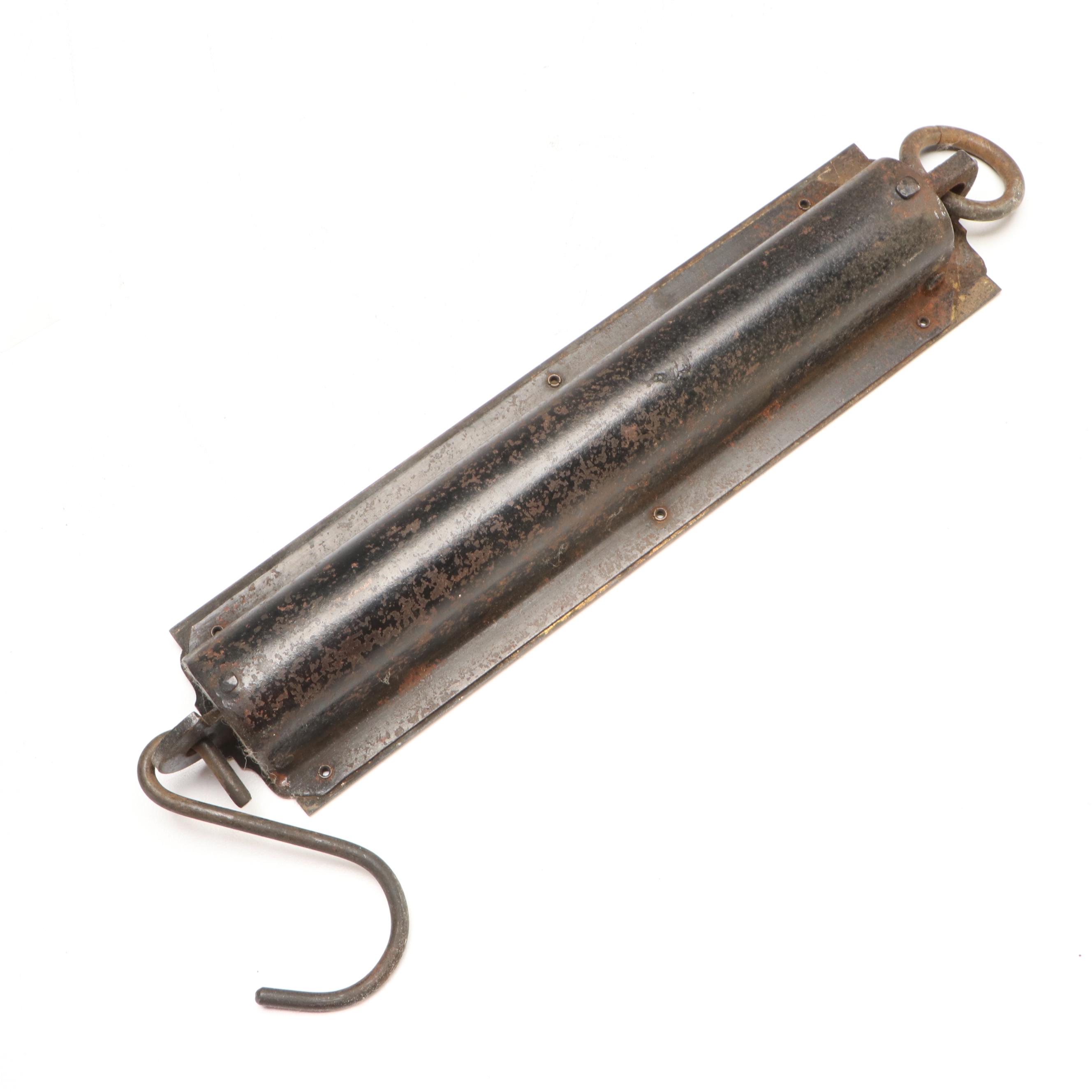 Chatillon Hanging Brass and Iron Scales