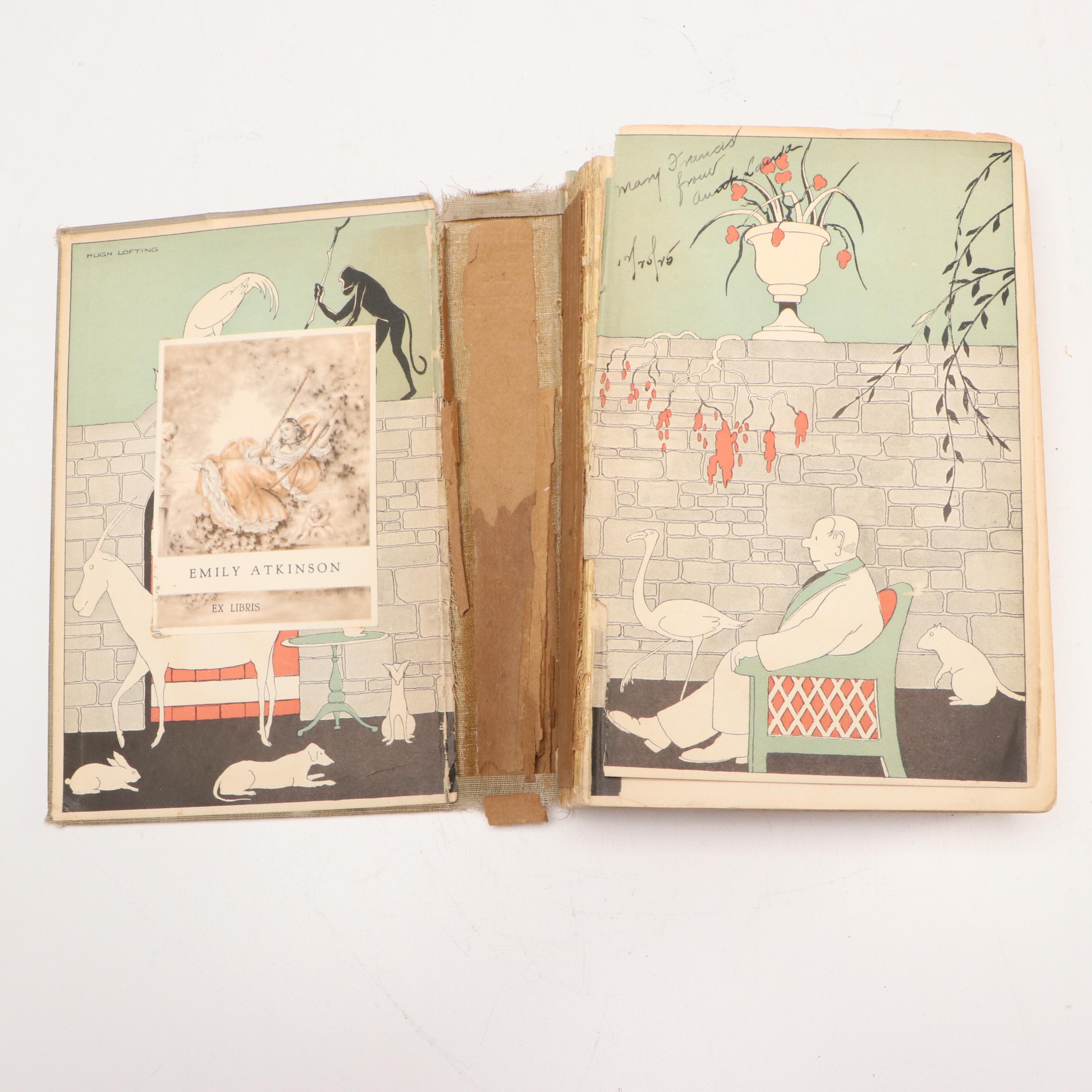 "Glinda of Oz" by L. Frank Baum with "Doctor Dolittle's Zoo" by Hugh Lofting