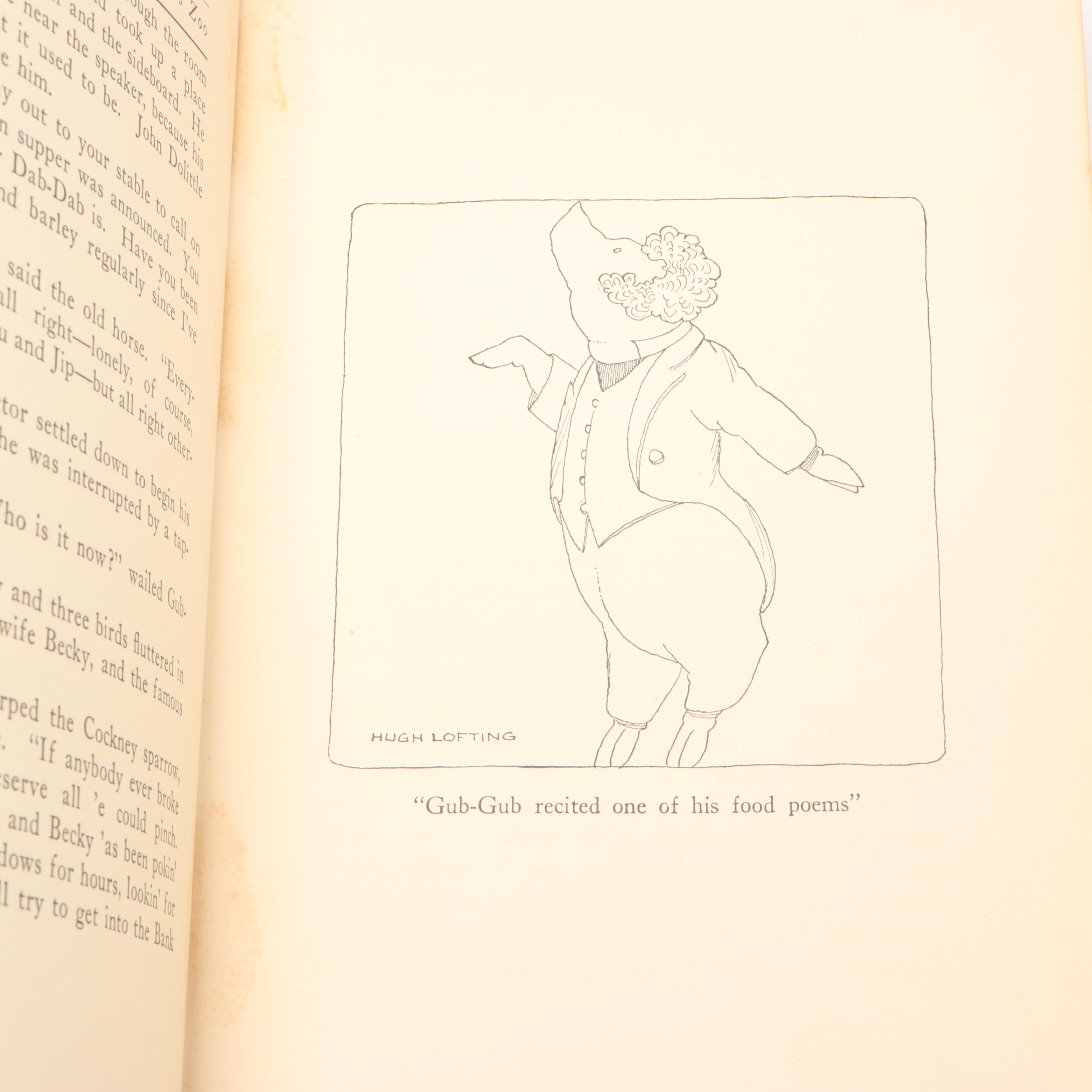 "Glinda of Oz" by L. Frank Baum with "Doctor Dolittle's Zoo" by Hugh Lofting