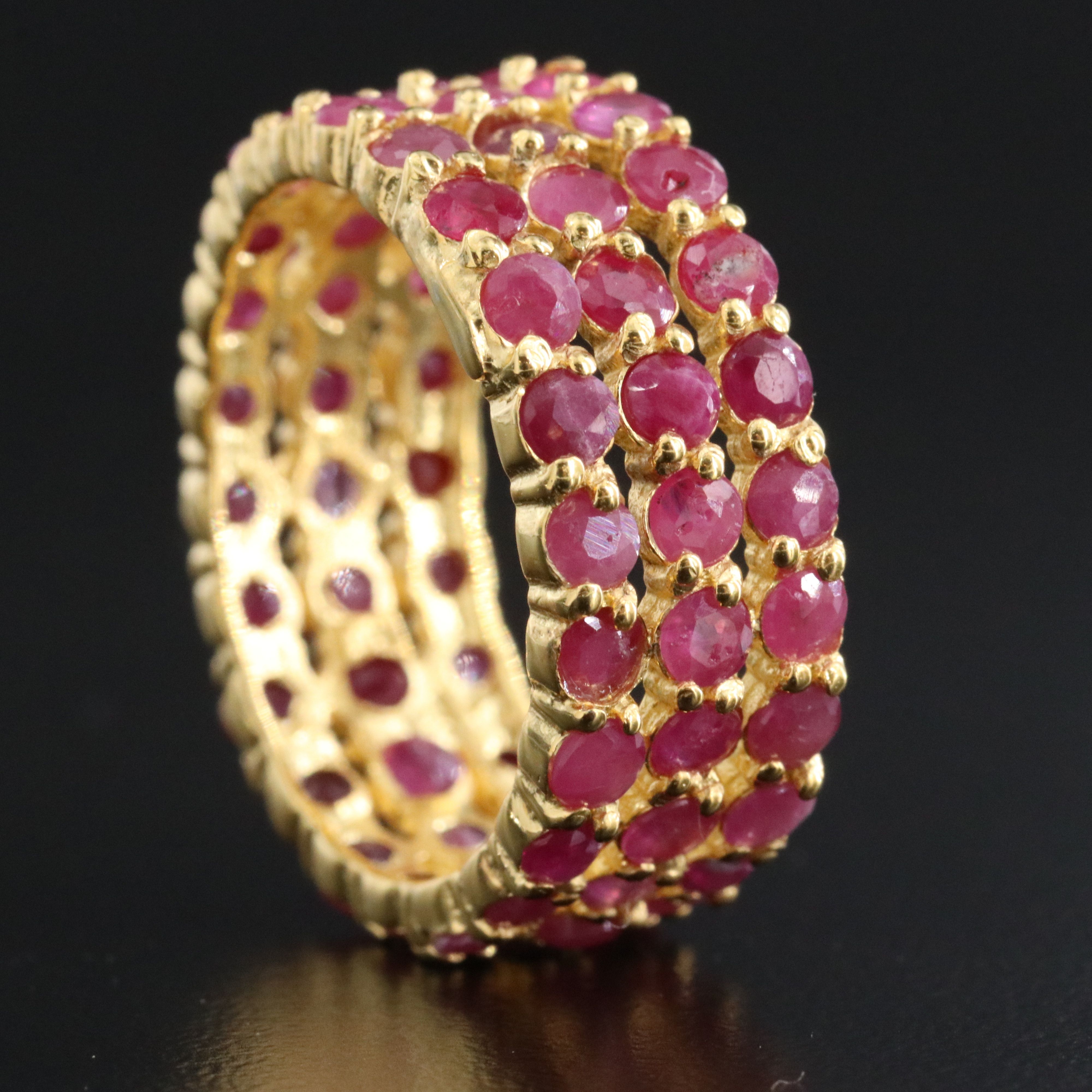 Sterling Ruby Eternity Band