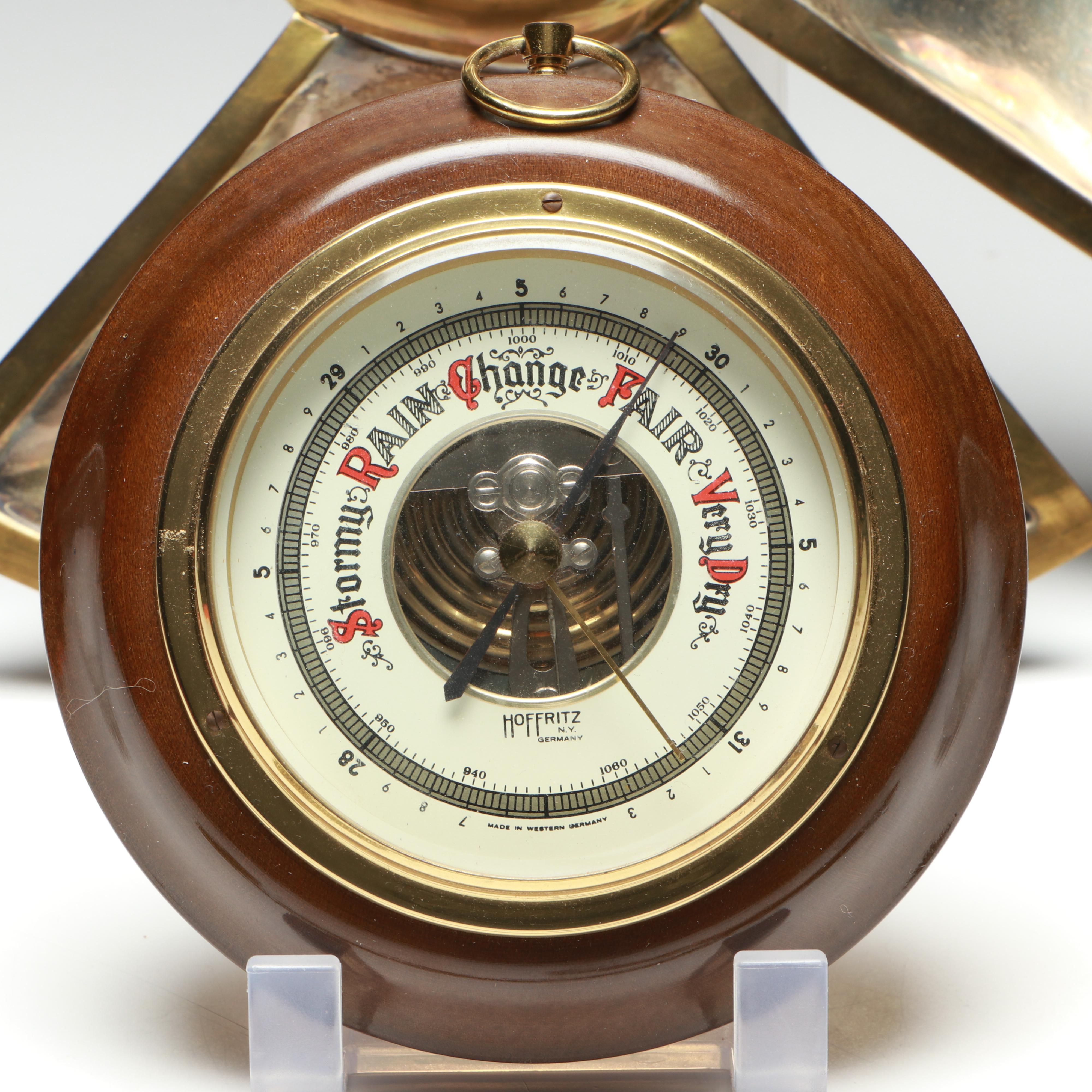 Los Castillos Brass Bird Tray with Glass Old Fashioned Glasses and Other Décor