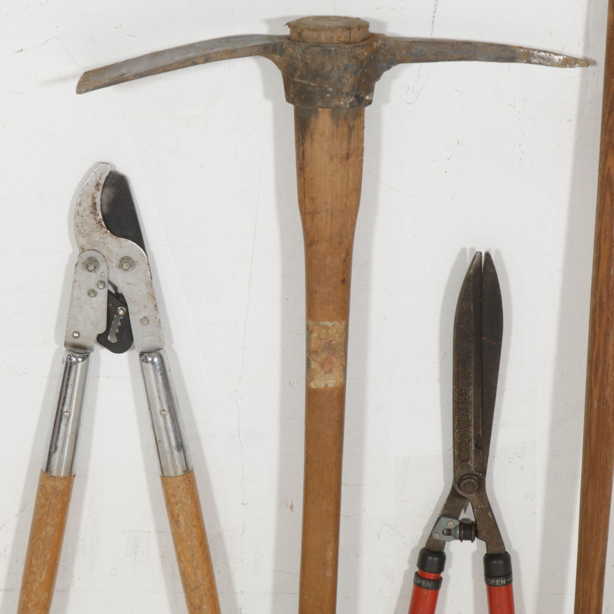 Garden Tools with Wheelbarrow, Loppers, and More