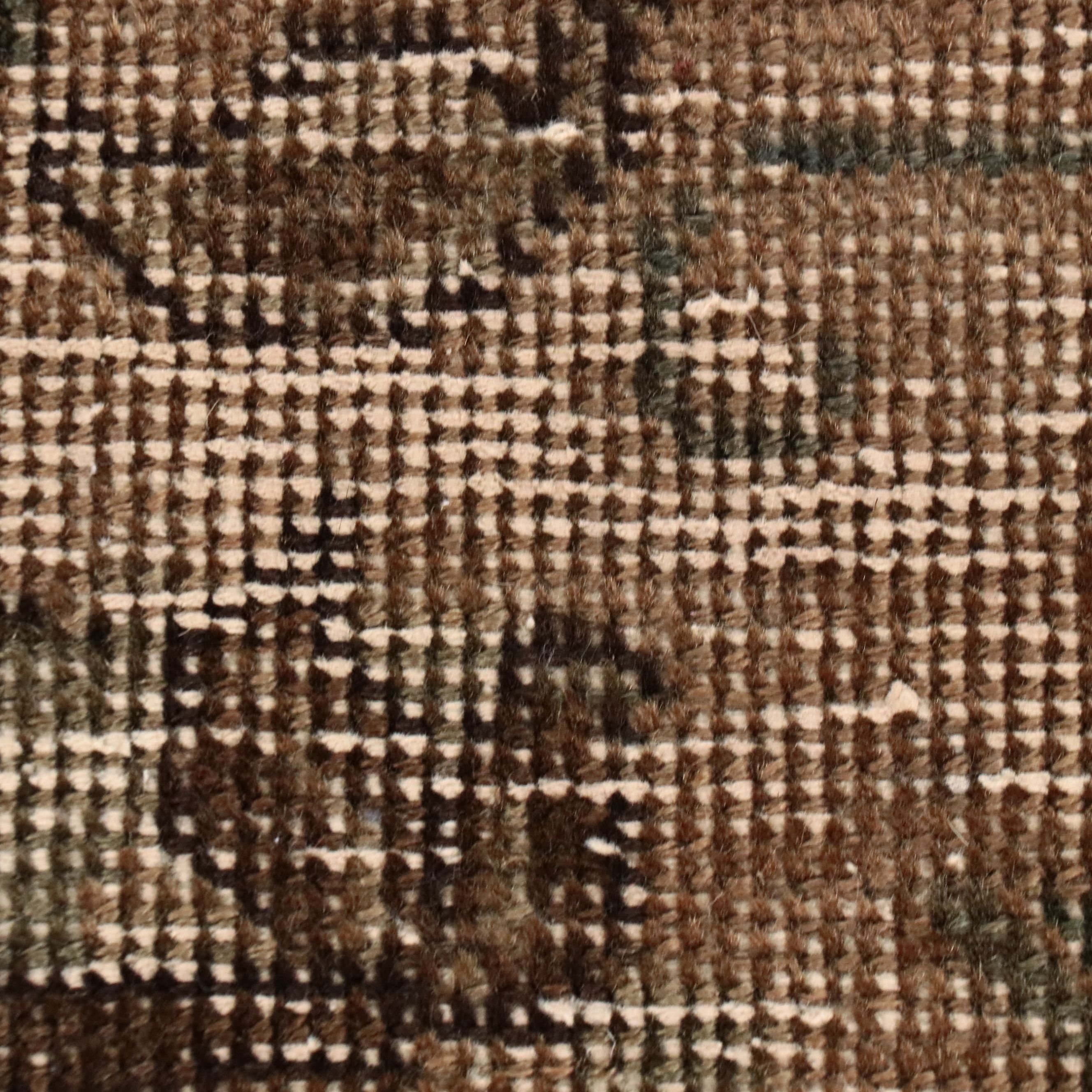 3'10 x 12' Hand-Knotted Persian Carpet Remnant Long Rug