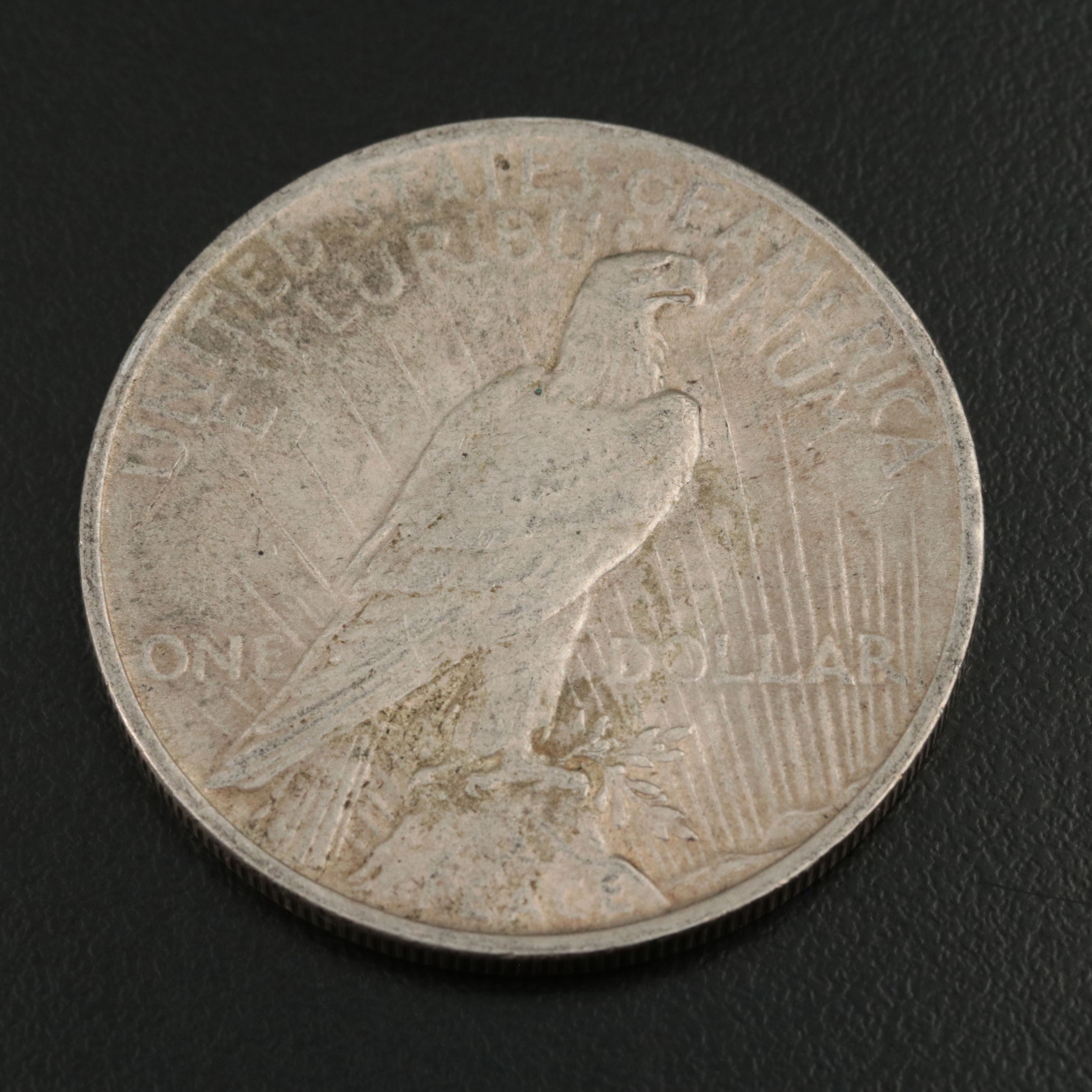 Three 1922 Peace Silver Dollars