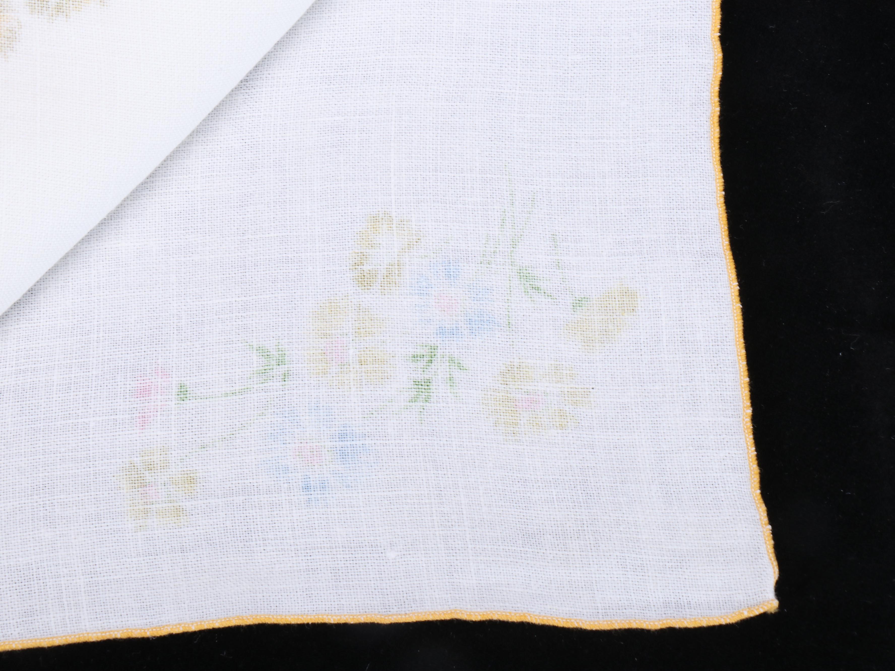 Belgian Lace with Other Vintage Table Linens