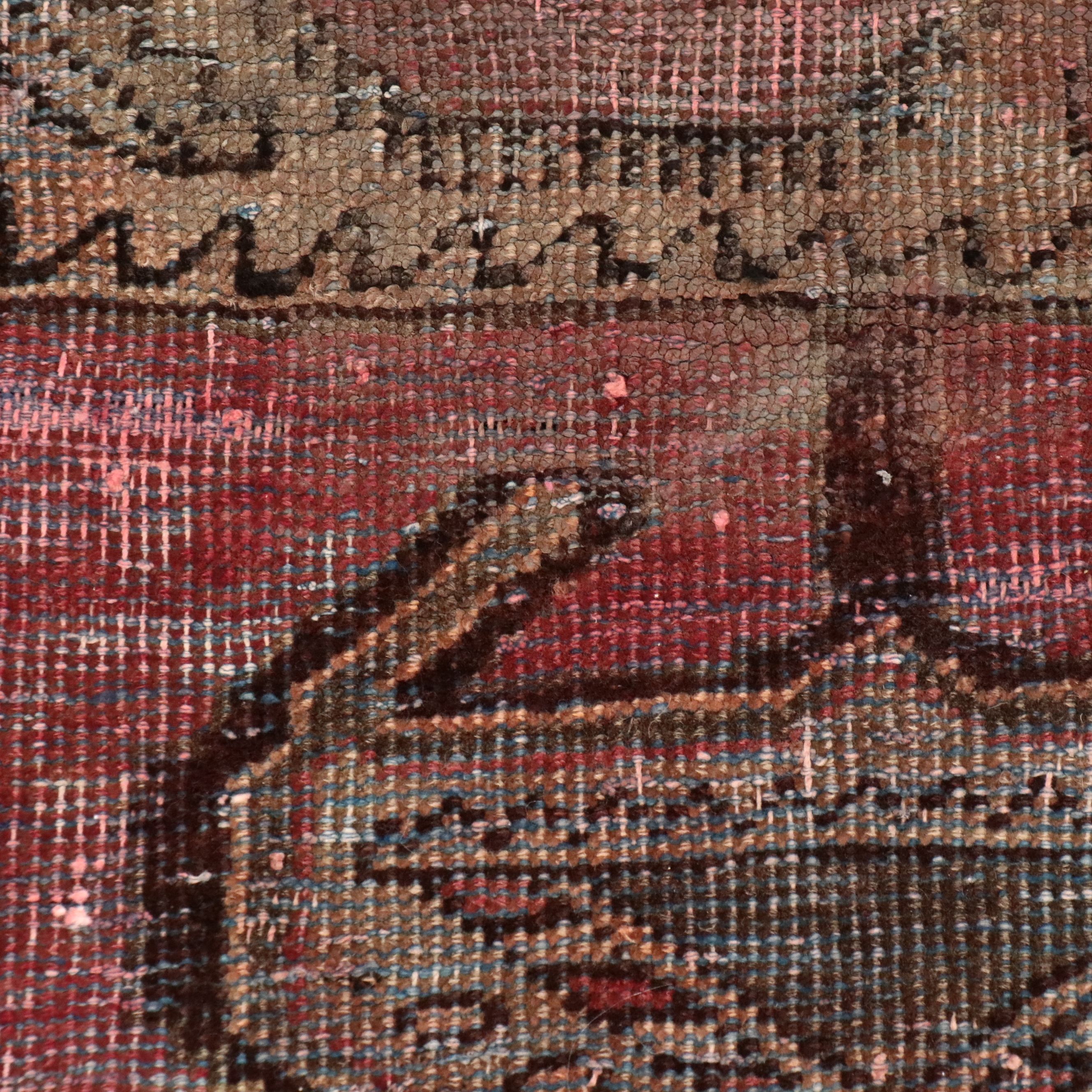 3'1 x 5'5 Hand-Knotted Turkish Village Area Rug