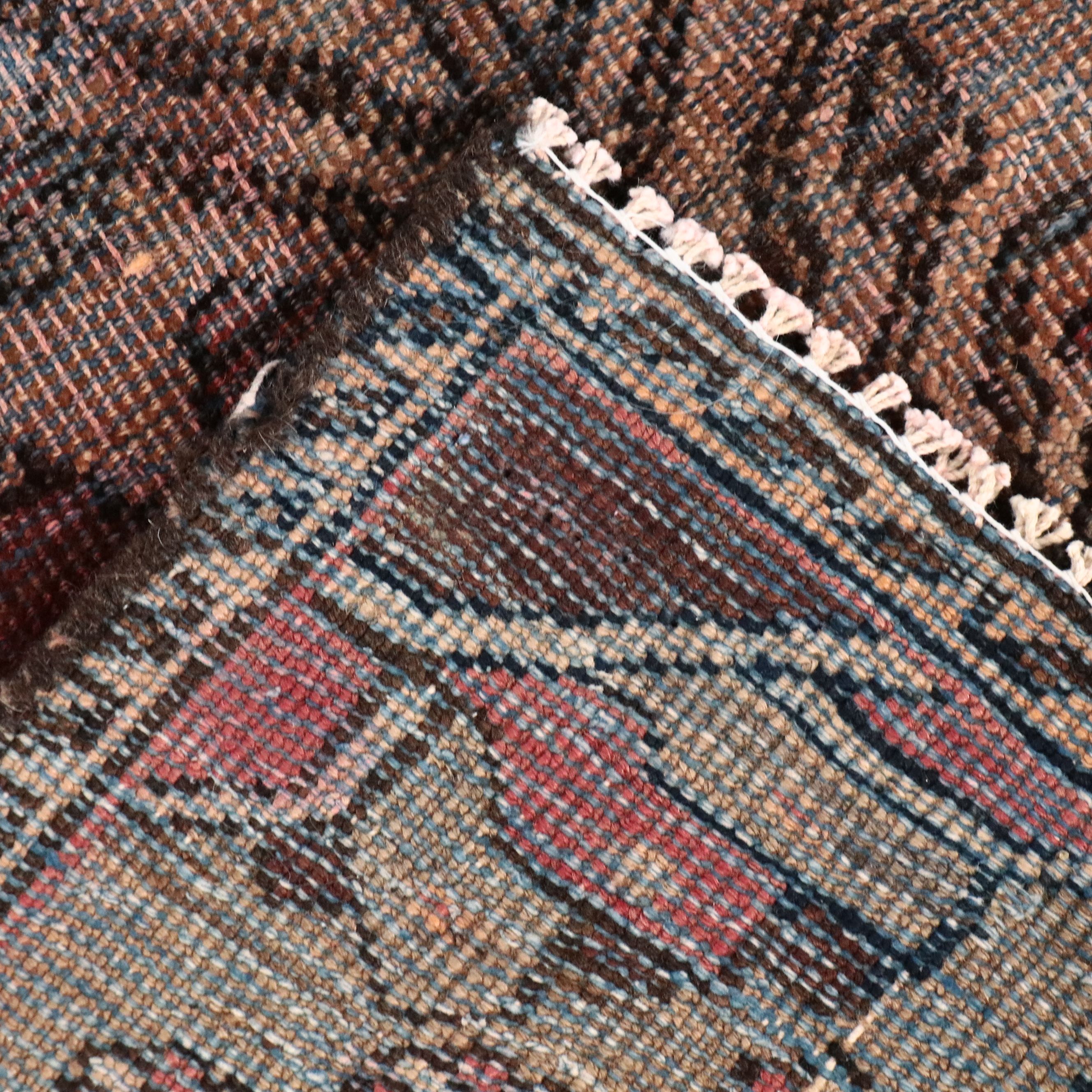 3'1 x 5'5 Hand-Knotted Turkish Village Area Rug