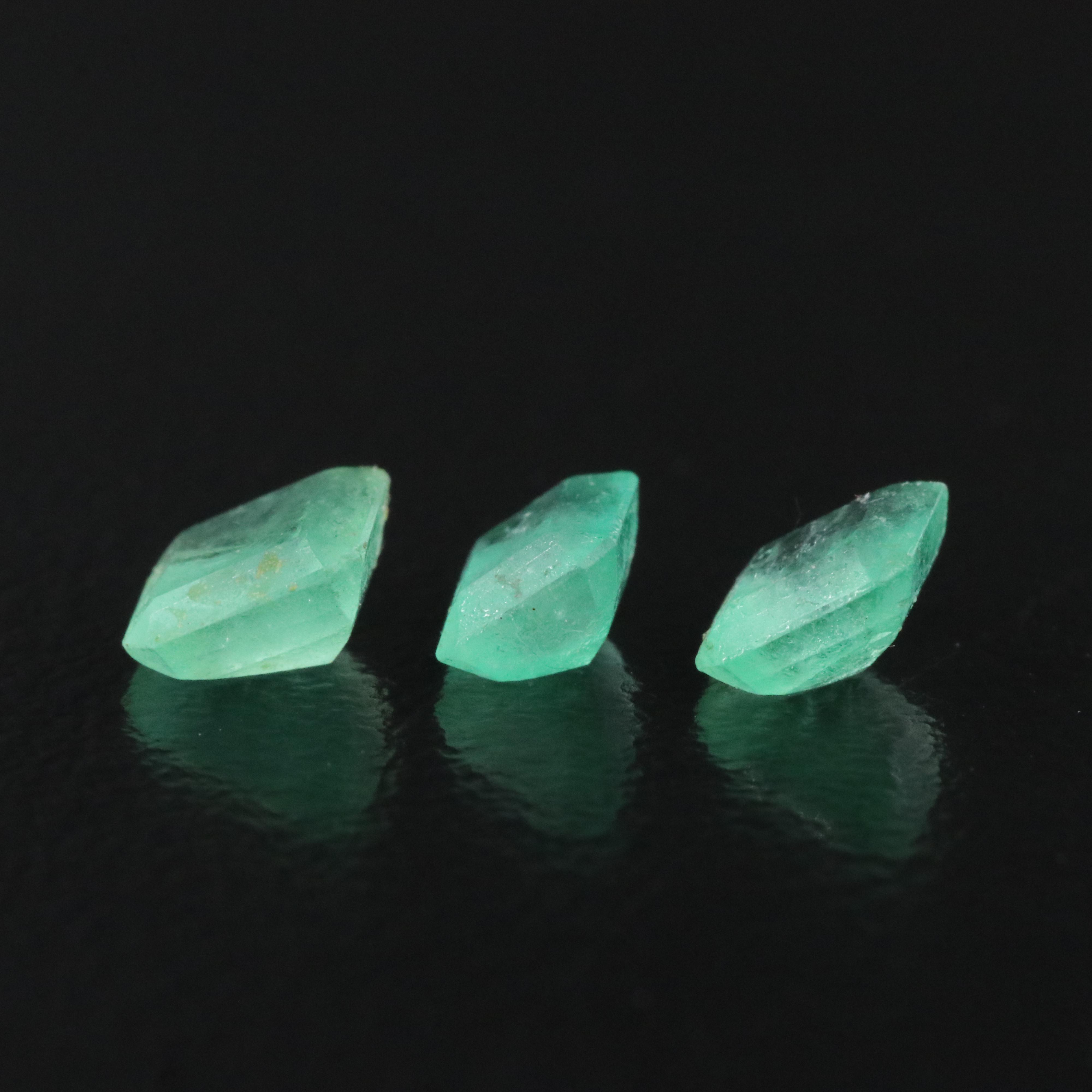 Loose 1.68 CTW Emerald Lot