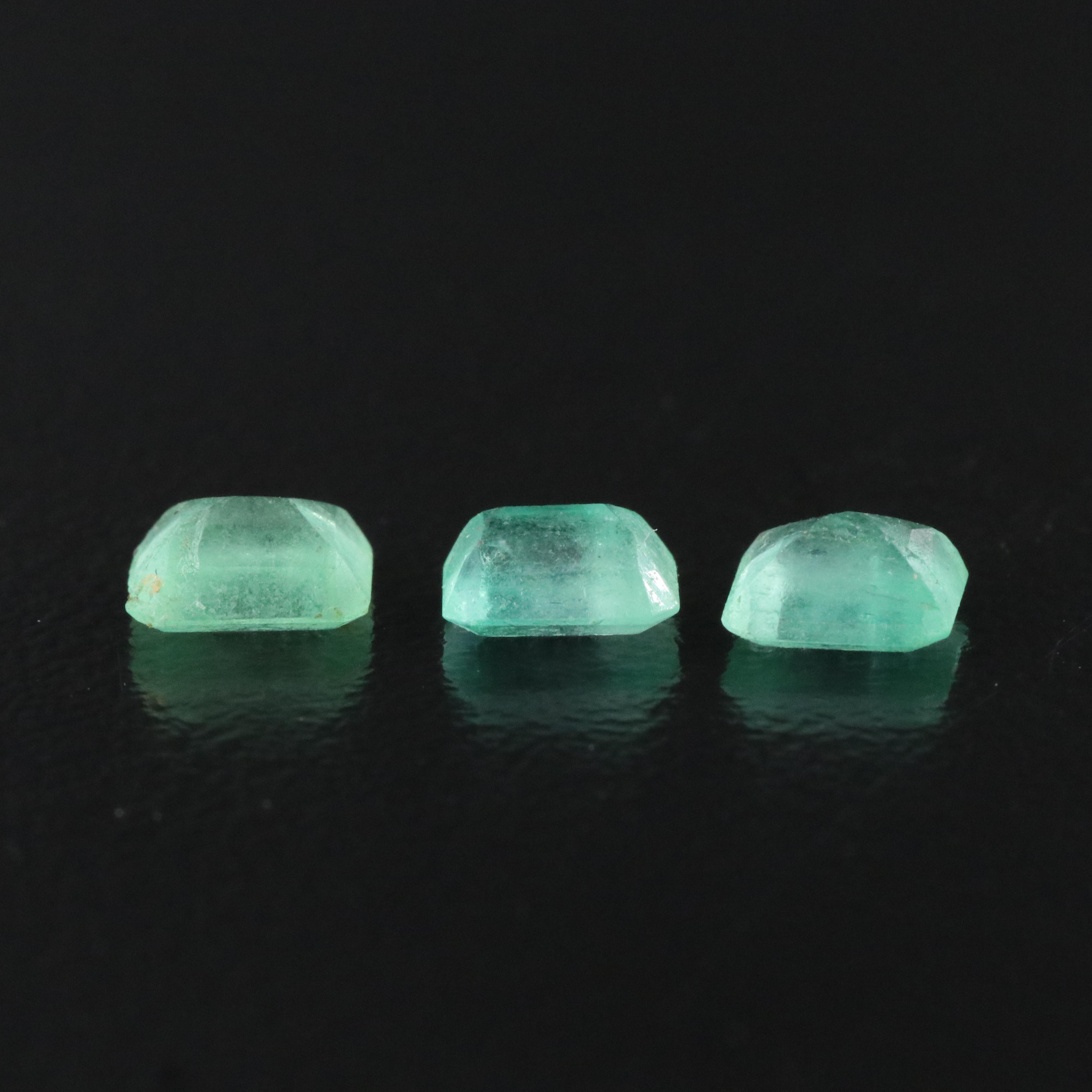 Loose 1.68 CTW Emerald Lot