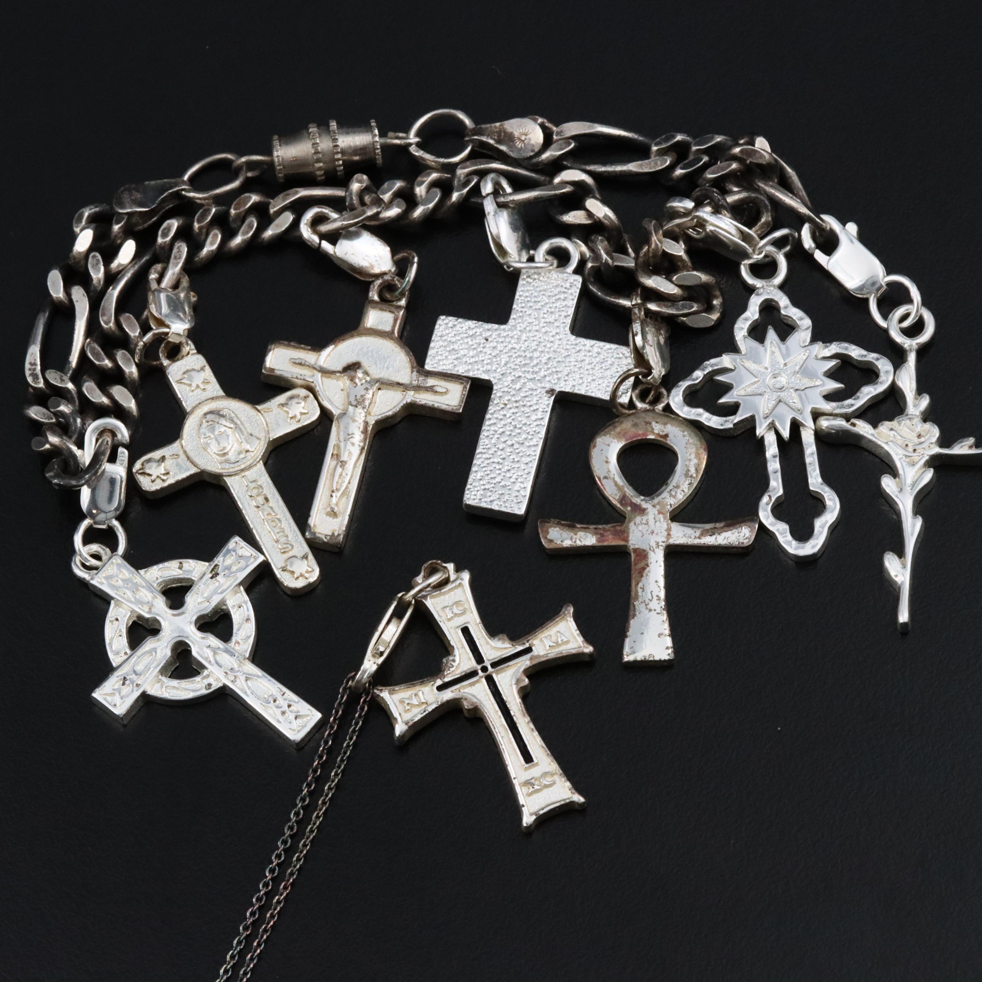 Sterling Religious Jewelry Assortment