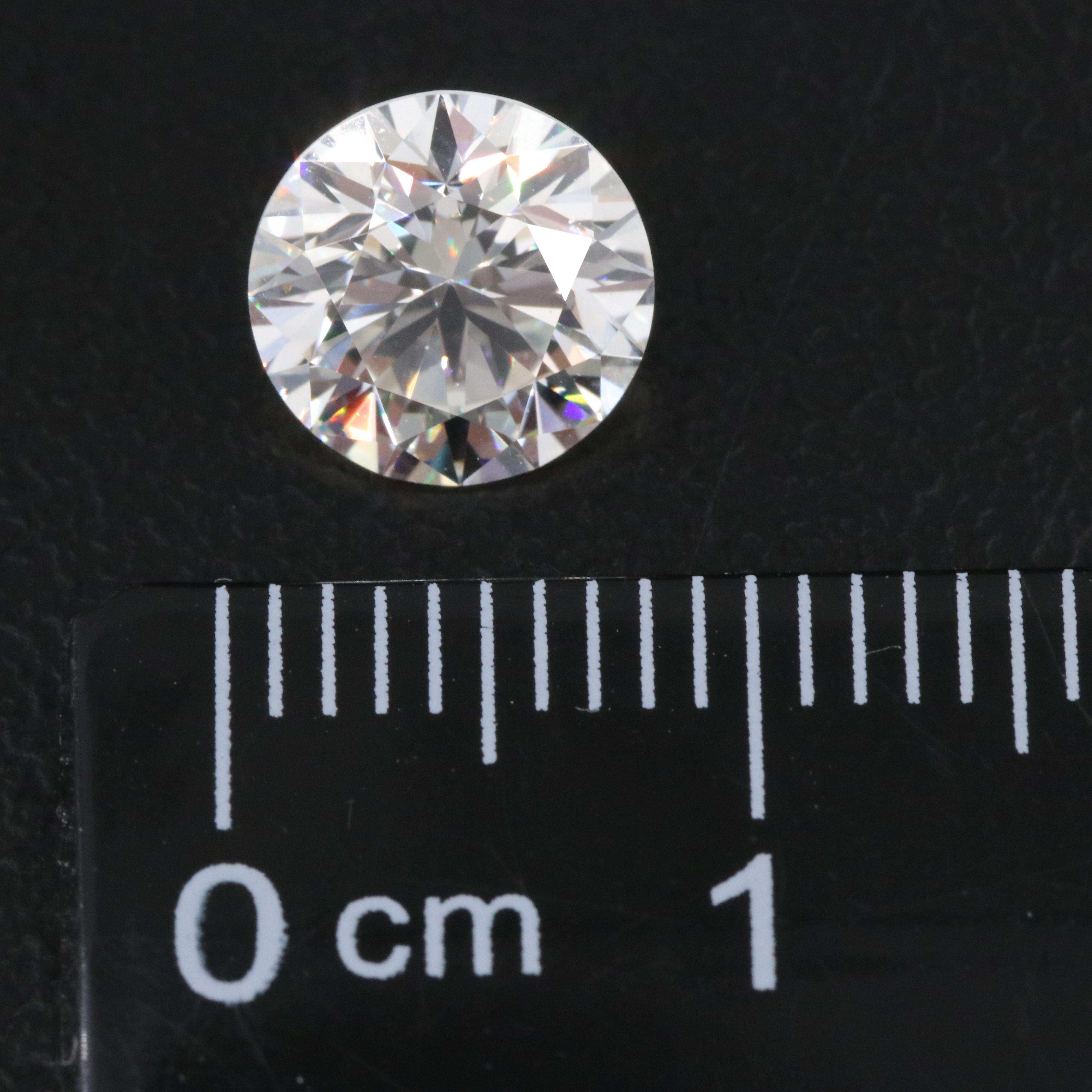 Loose 1.74 CT Lightbox Lab Grown Diamond