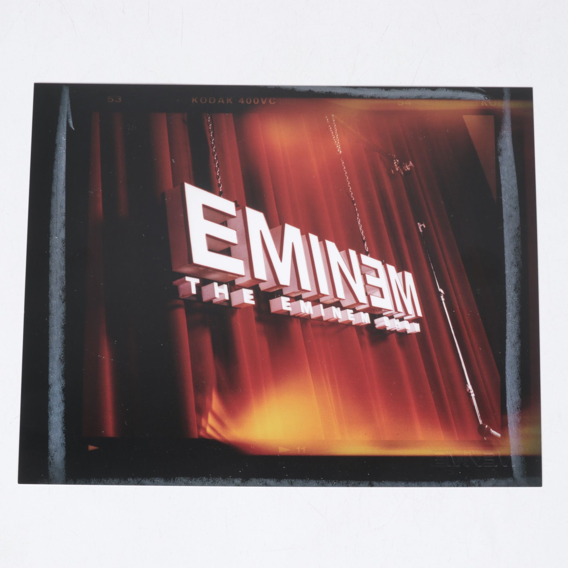 1XRUN Offset Lithograph Photoset "The Eminem Show Collectible Print Set #2"