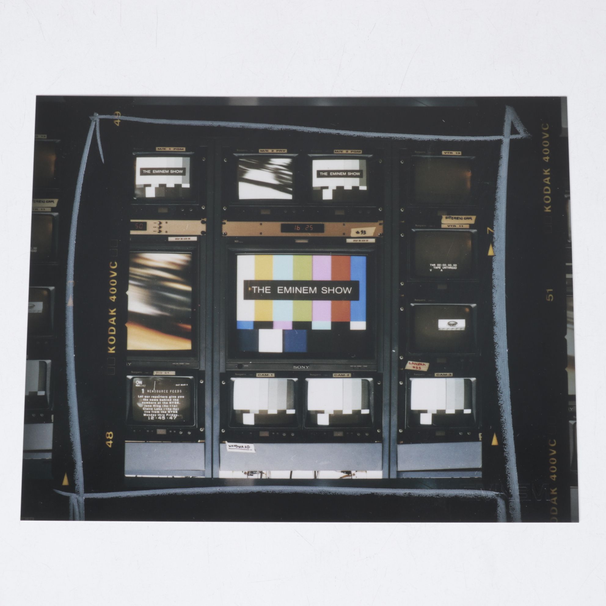 1XRUN Offset Lithograph Photoset "The Eminem Show Collectible Print Set #2"