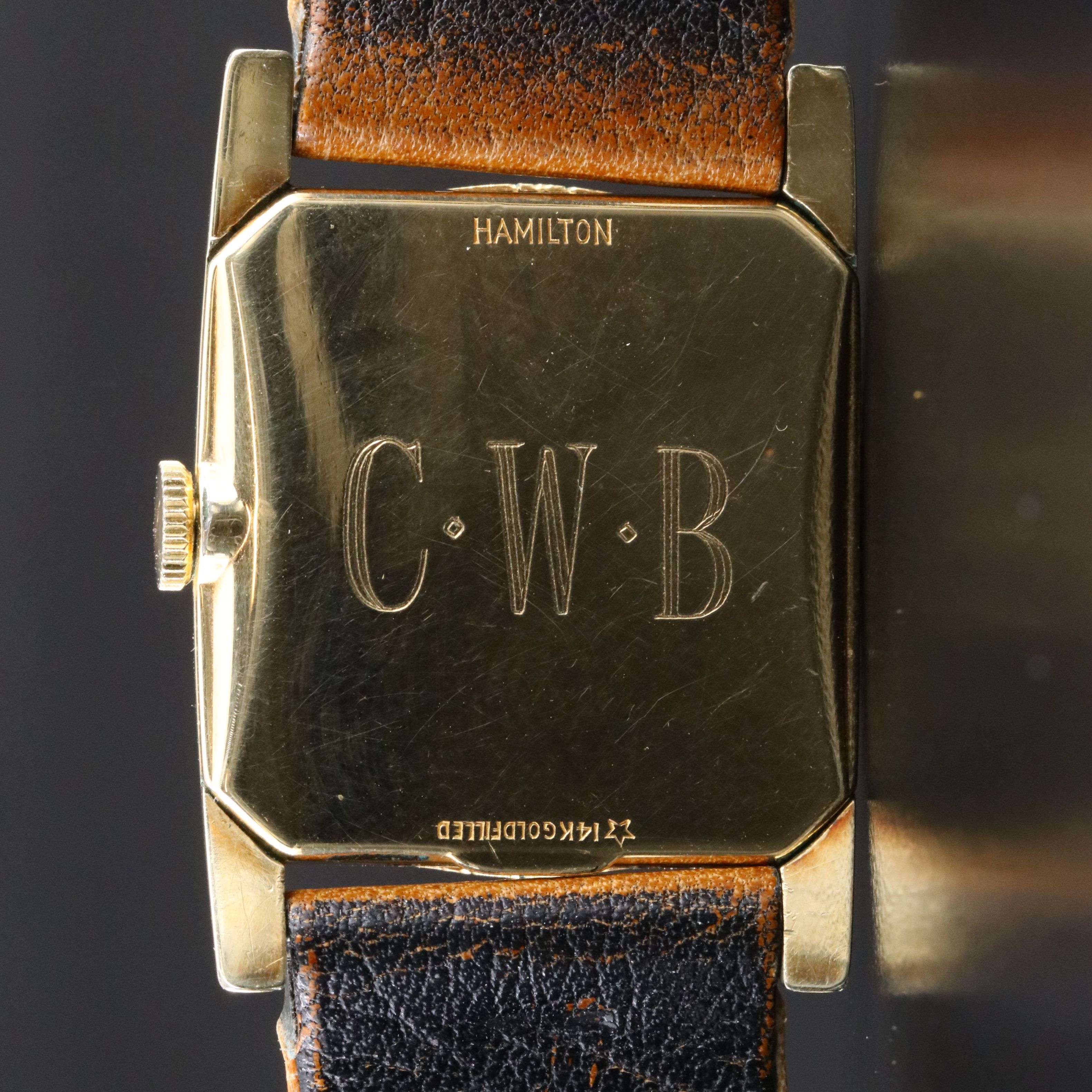 Hamilton Gold-Filled Stem Wind Watch