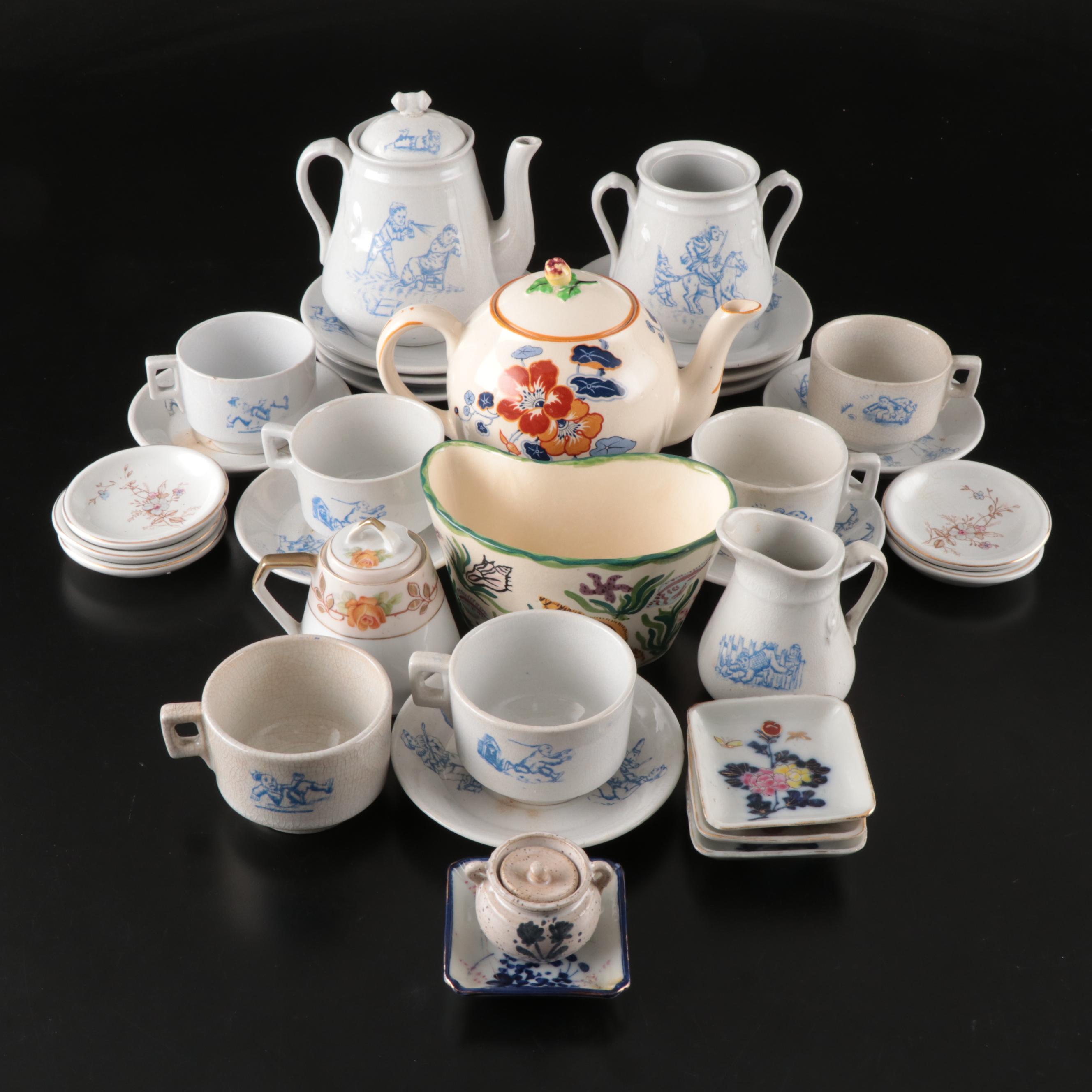 Alfred Meakin with Other Tea Sets and Table Accessories