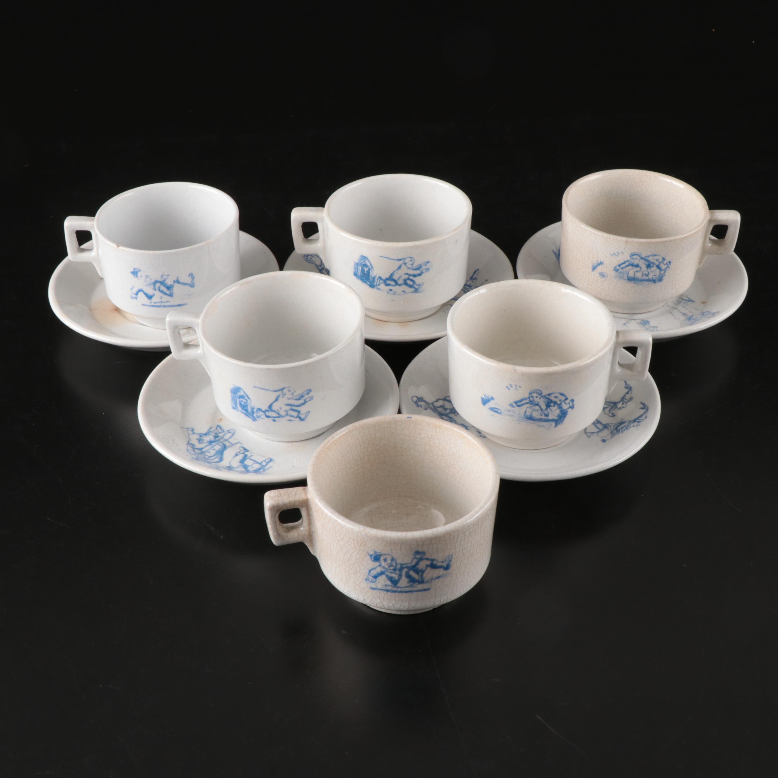 Alfred Meakin with Other Tea Sets and Table Accessories
