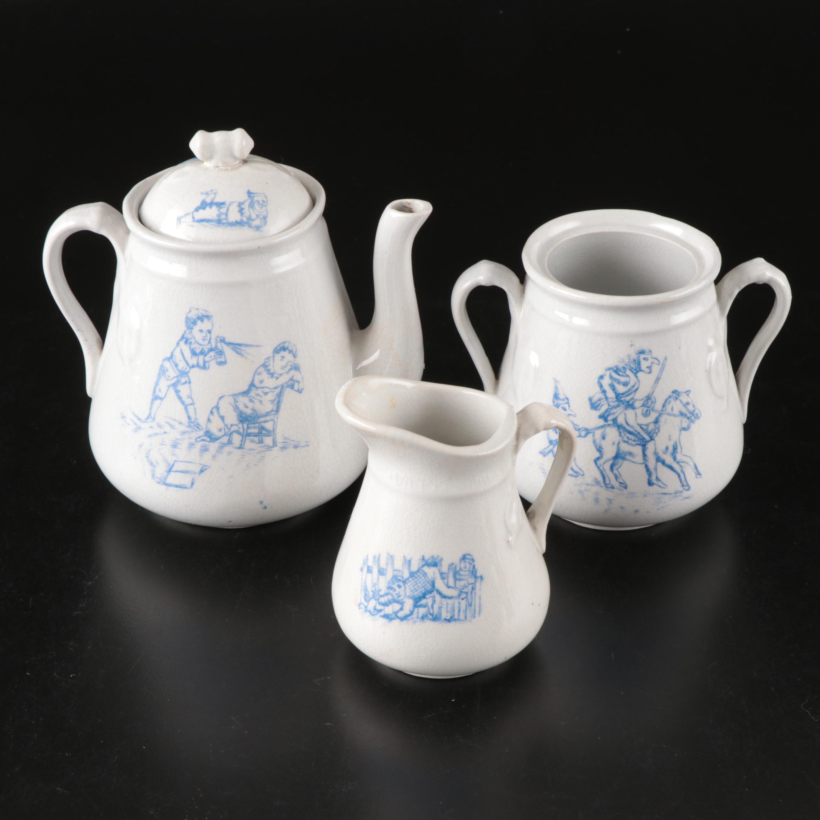 Alfred Meakin with Other Tea Sets and Table Accessories