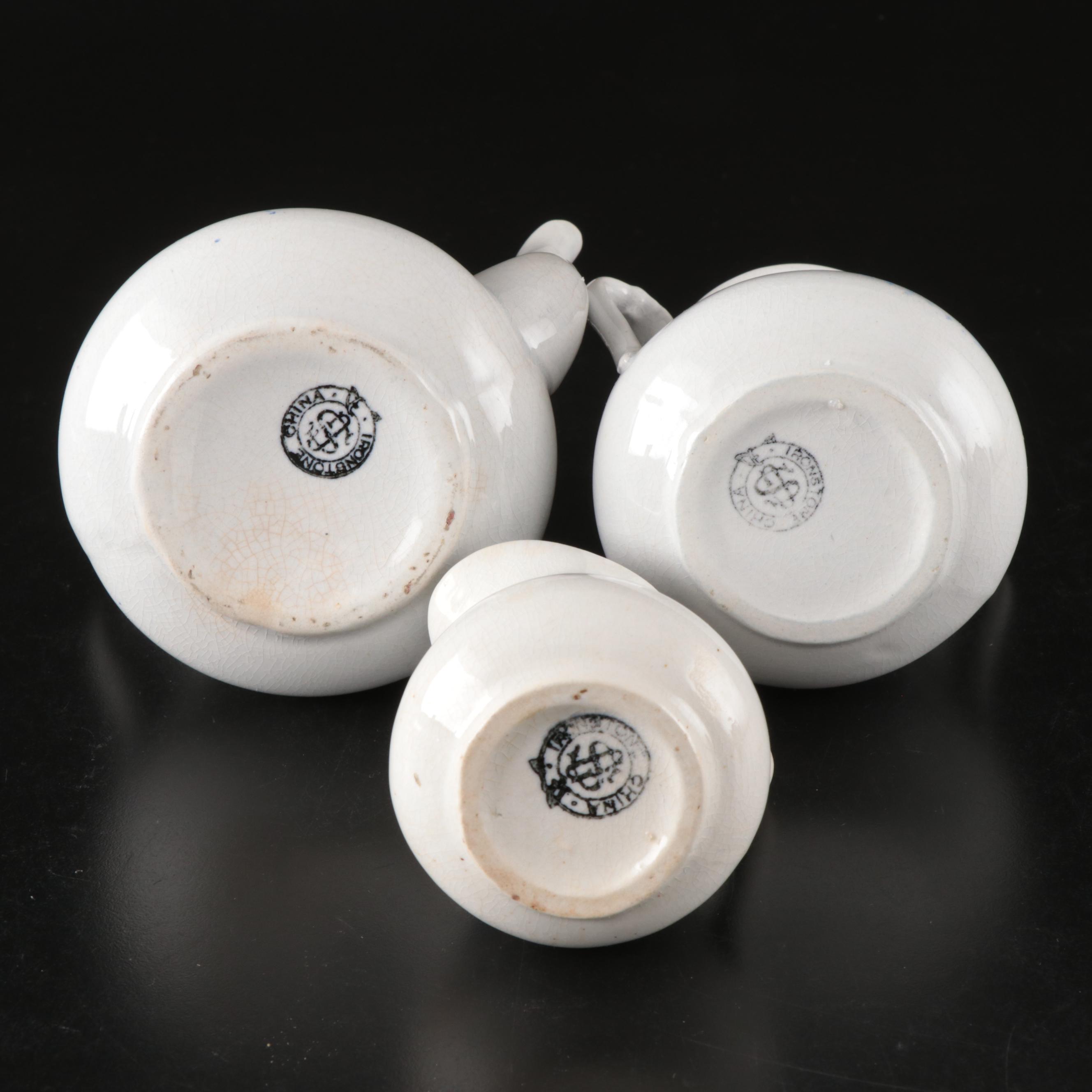 Alfred Meakin with Other Tea Sets and Table Accessories