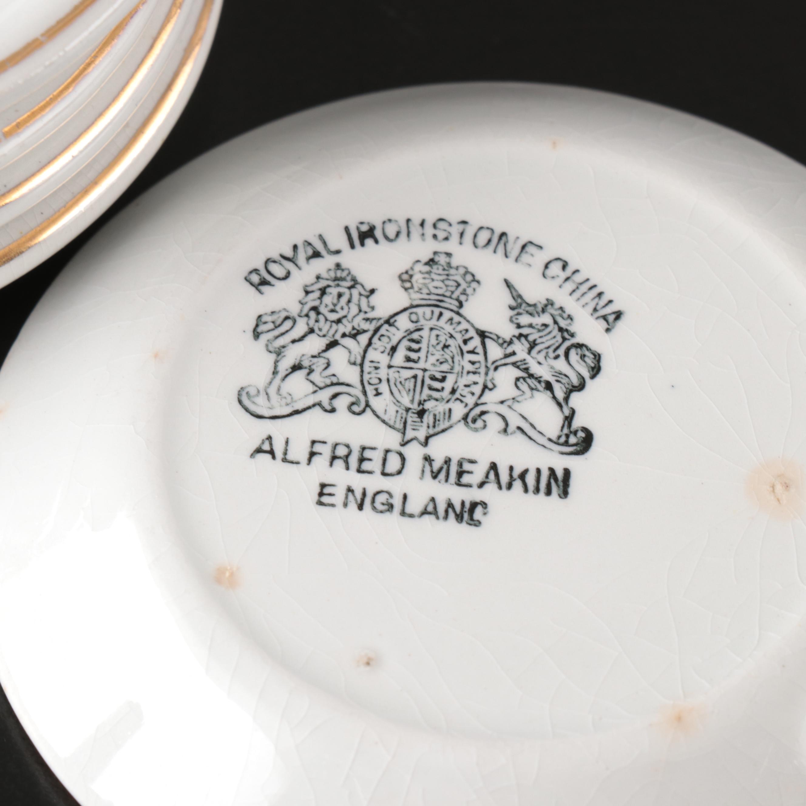 Alfred Meakin with Other Tea Sets and Table Accessories