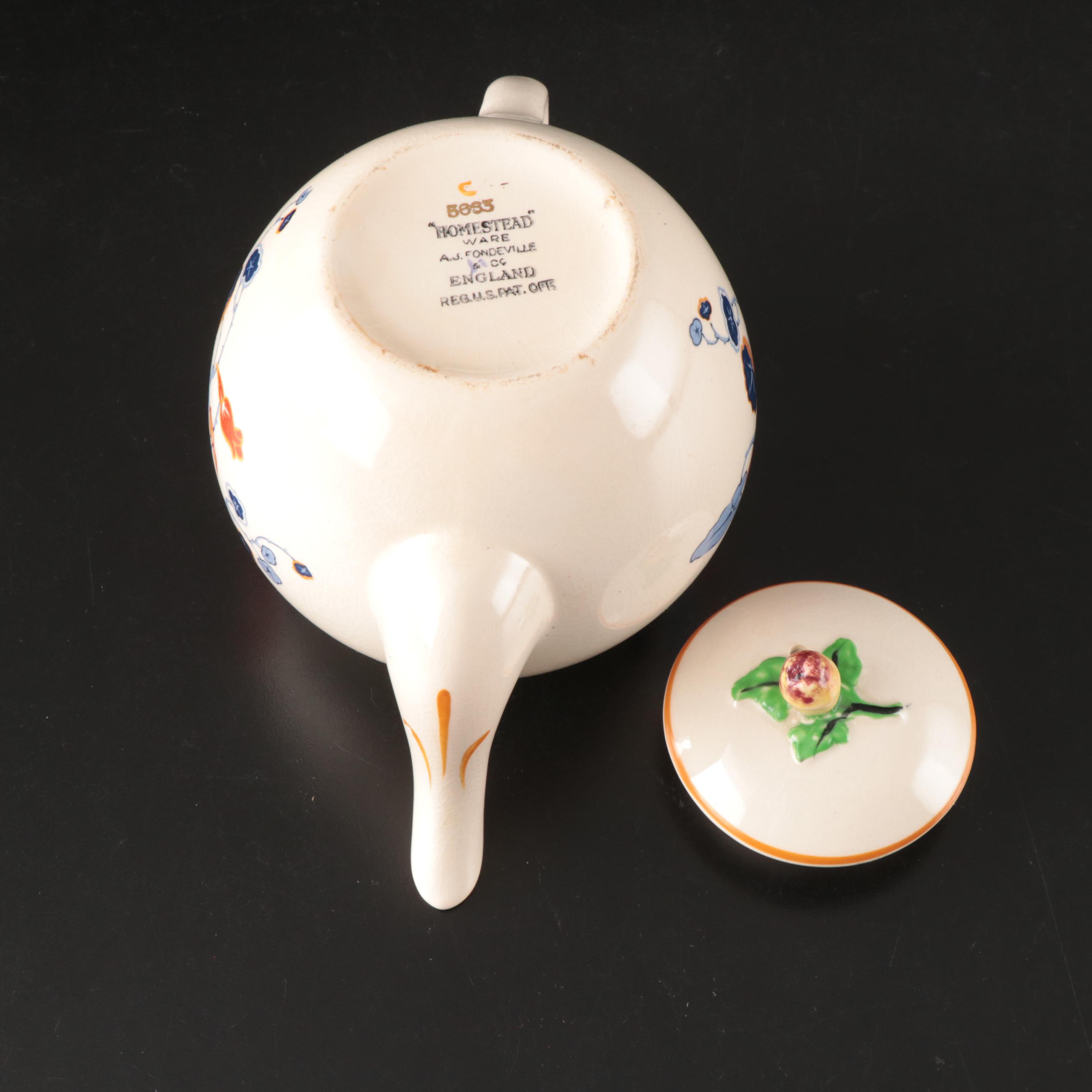 Alfred Meakin with Other Tea Sets and Table Accessories