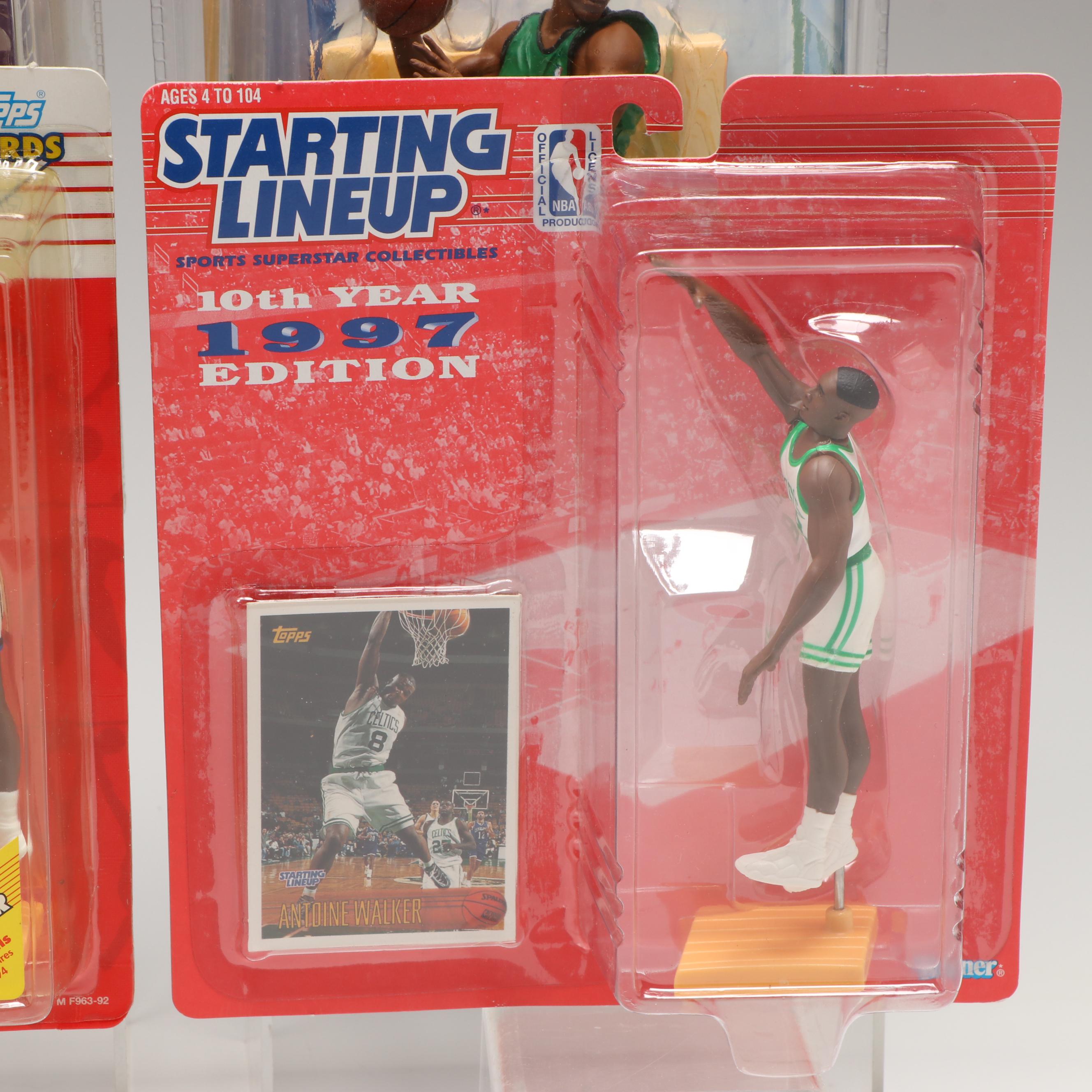 McFarlane Rajon Rondo Figure with Other NBA Figures and Hot Wheels Car