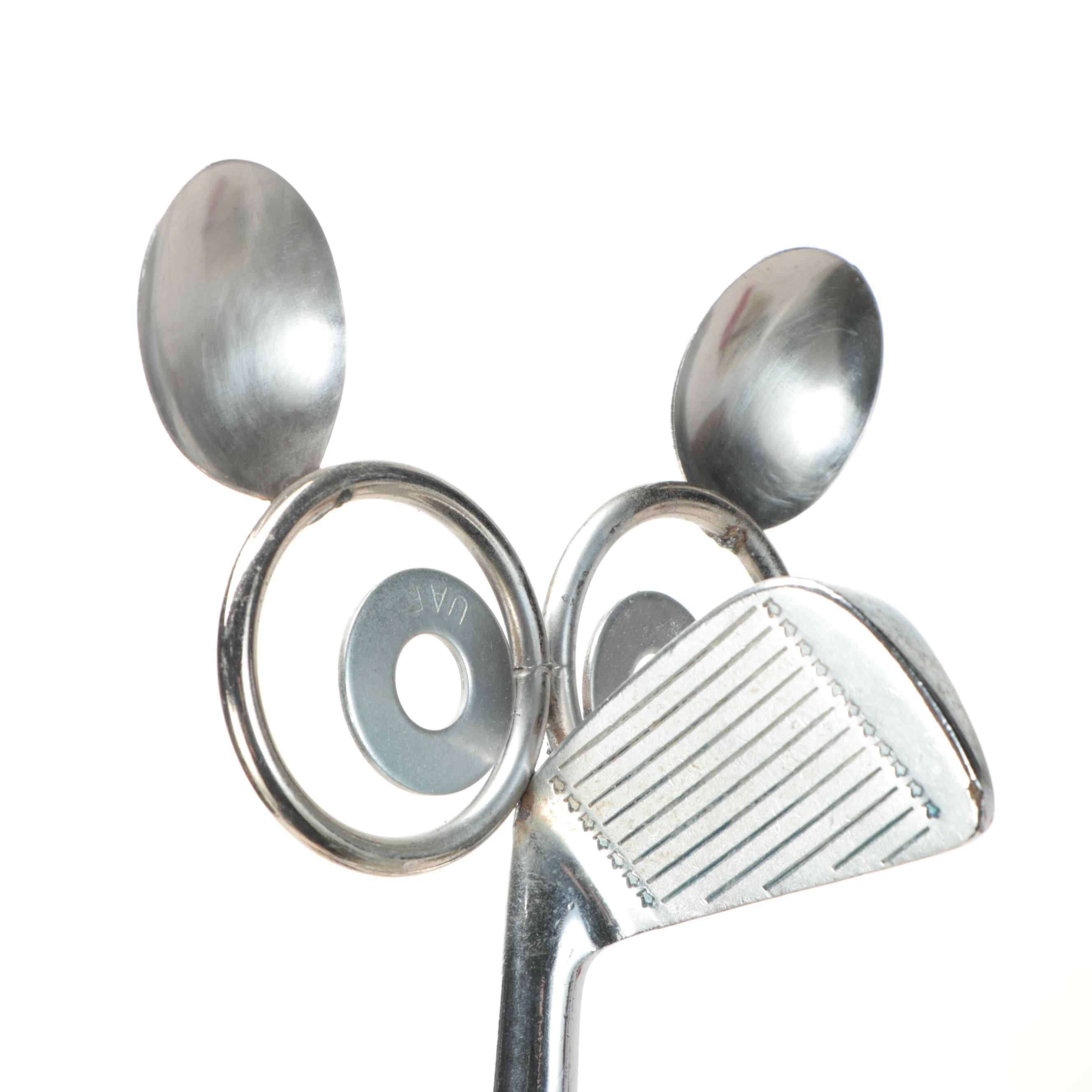 Waterford Crystal Golfer Figurine with Arnold Palmer Throw with  and Other Décor