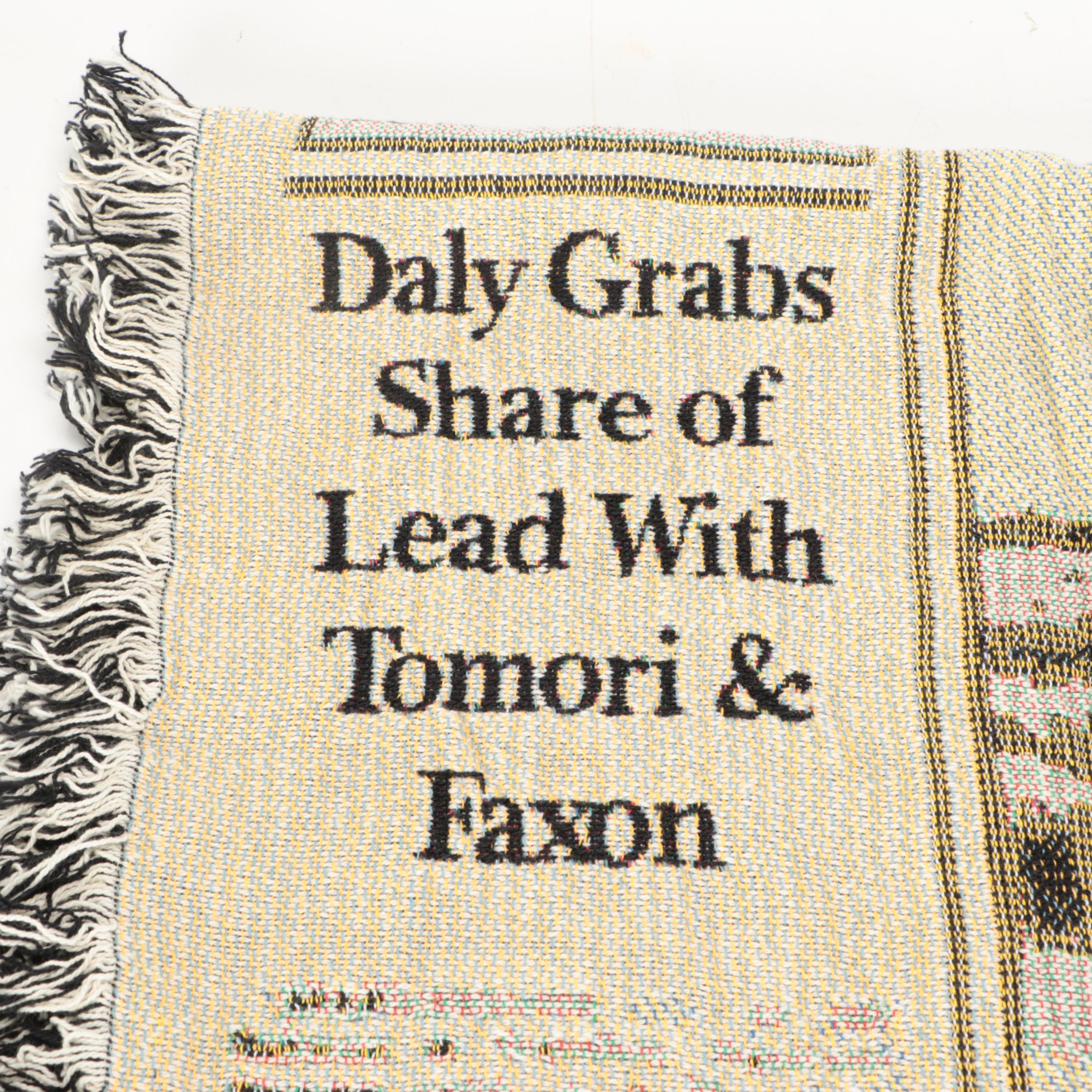 Waterford Crystal Golfer Figurine with Arnold Palmer Throw with  and Other Décor