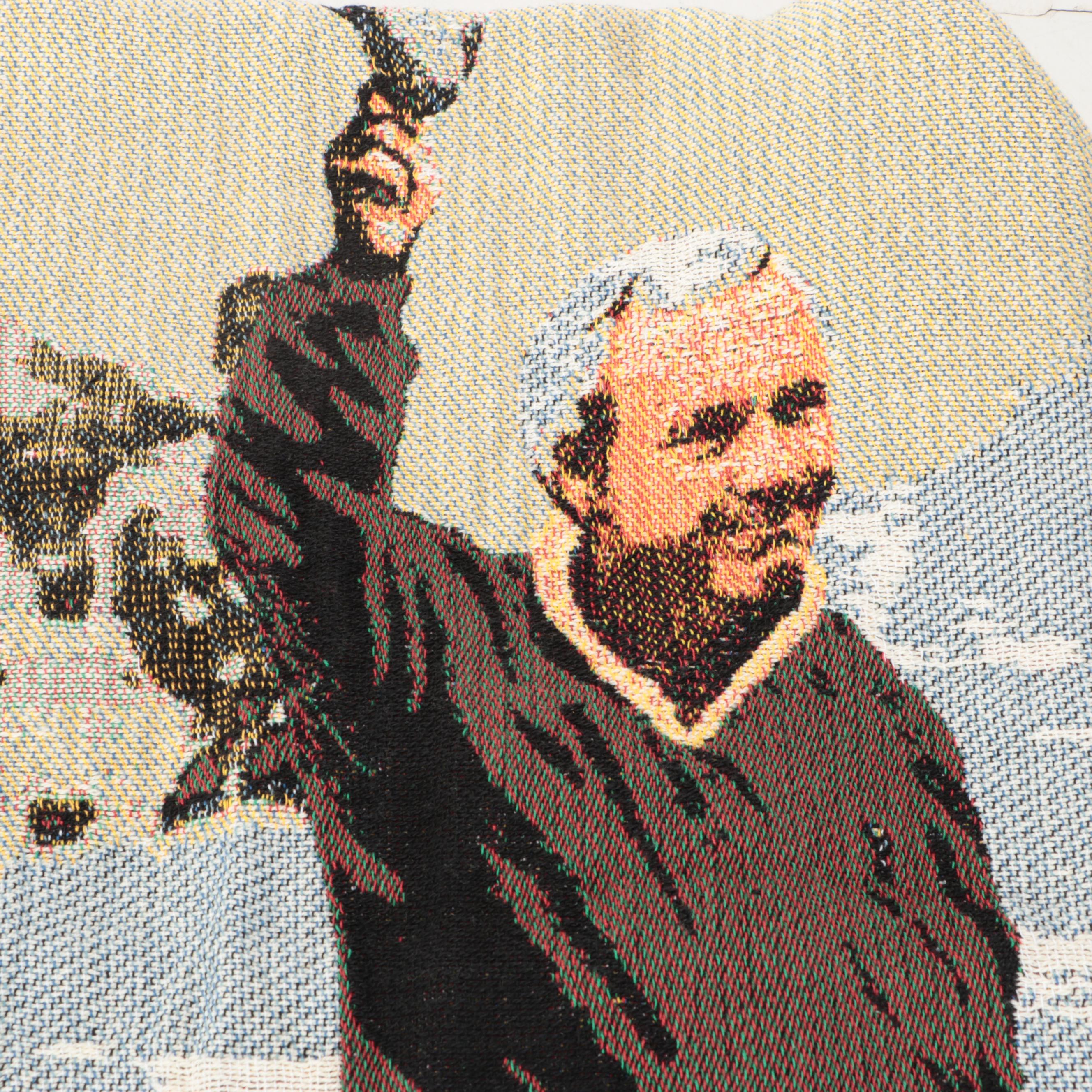 Waterford Crystal Golfer Figurine with Arnold Palmer Throw with  and Other Décor